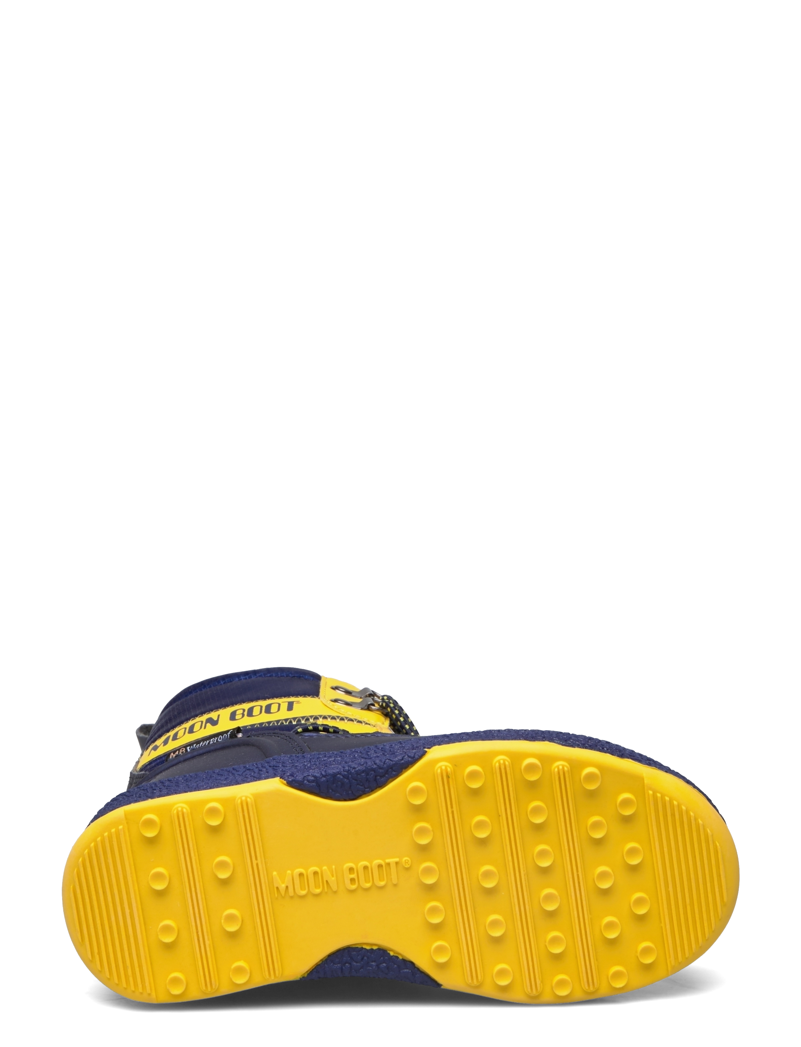 Moon Boot - MB MOON BOOT JR BOY LACED UP - blue-yellow - 4