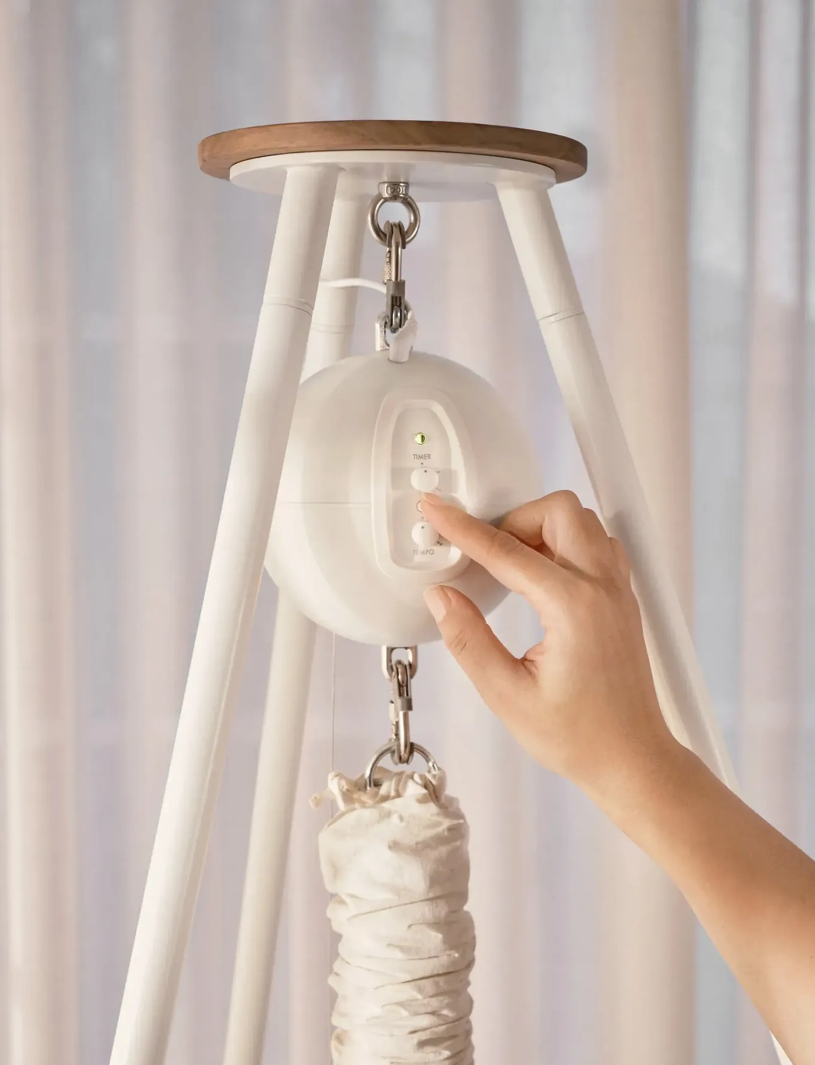 Moonboon - Moonboon Motor Connect - babyalarmer - cream white - 4