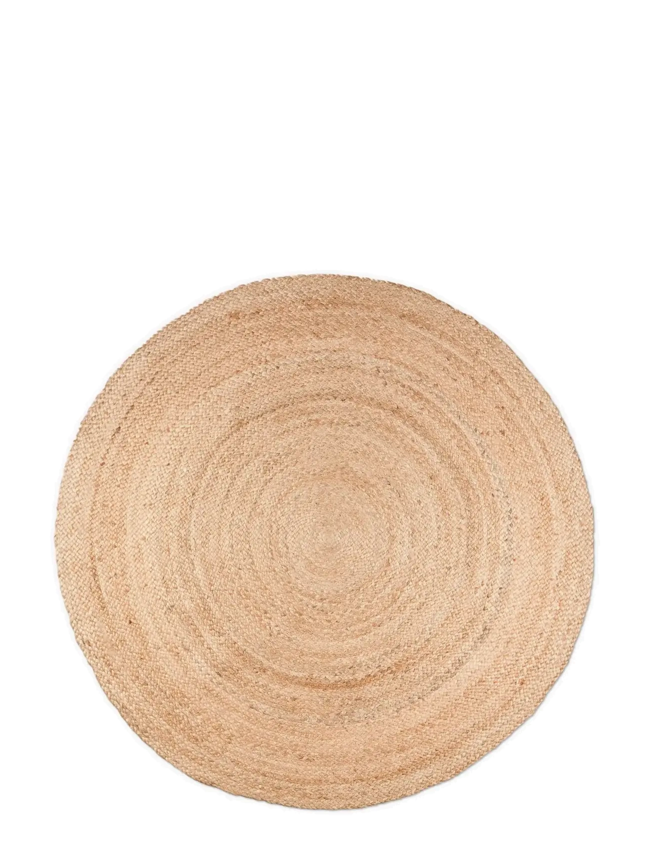 Moonboon Rug, Rundt Jute Tæppe, Beige, Str: ONE SIZE