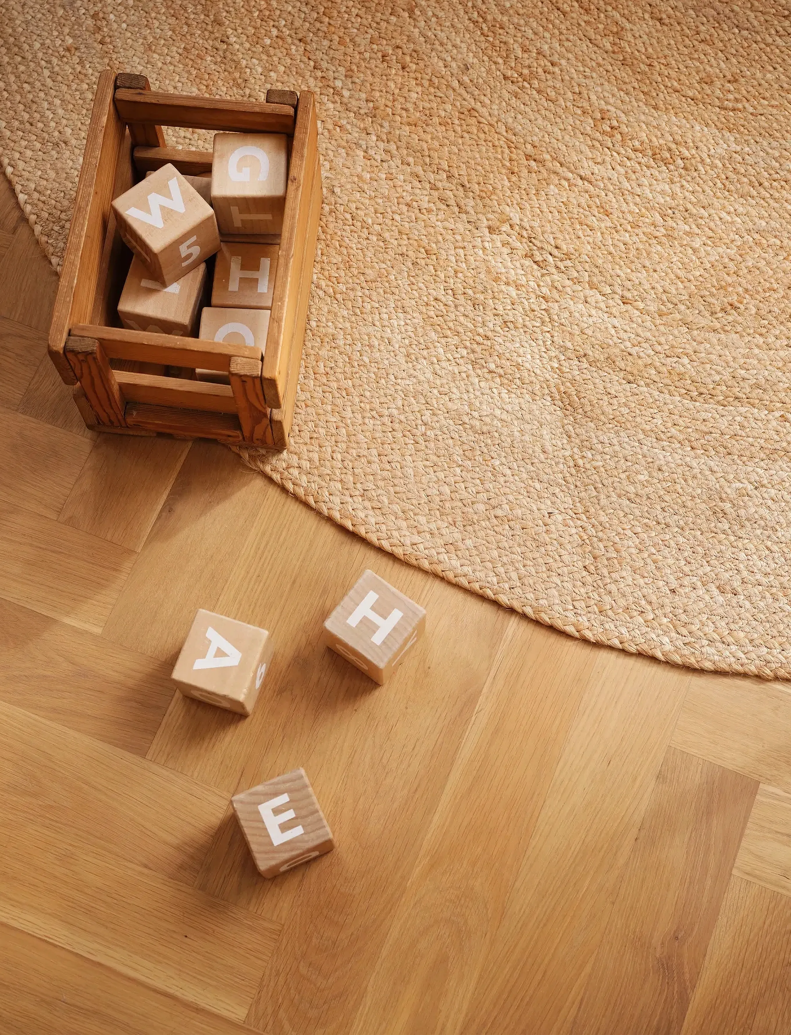 Moonboon Rug, One Size, Rugs And Carpets, Beige - Round Rugs, Kinder