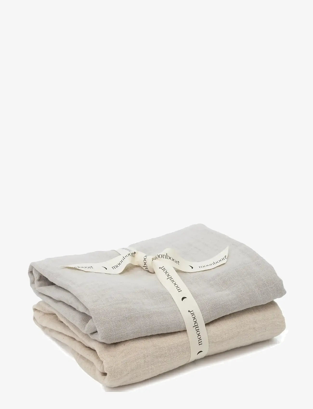 Moonboon - Organic Muslins, 2. pak. - musliinihuovat - blue mix - 0
