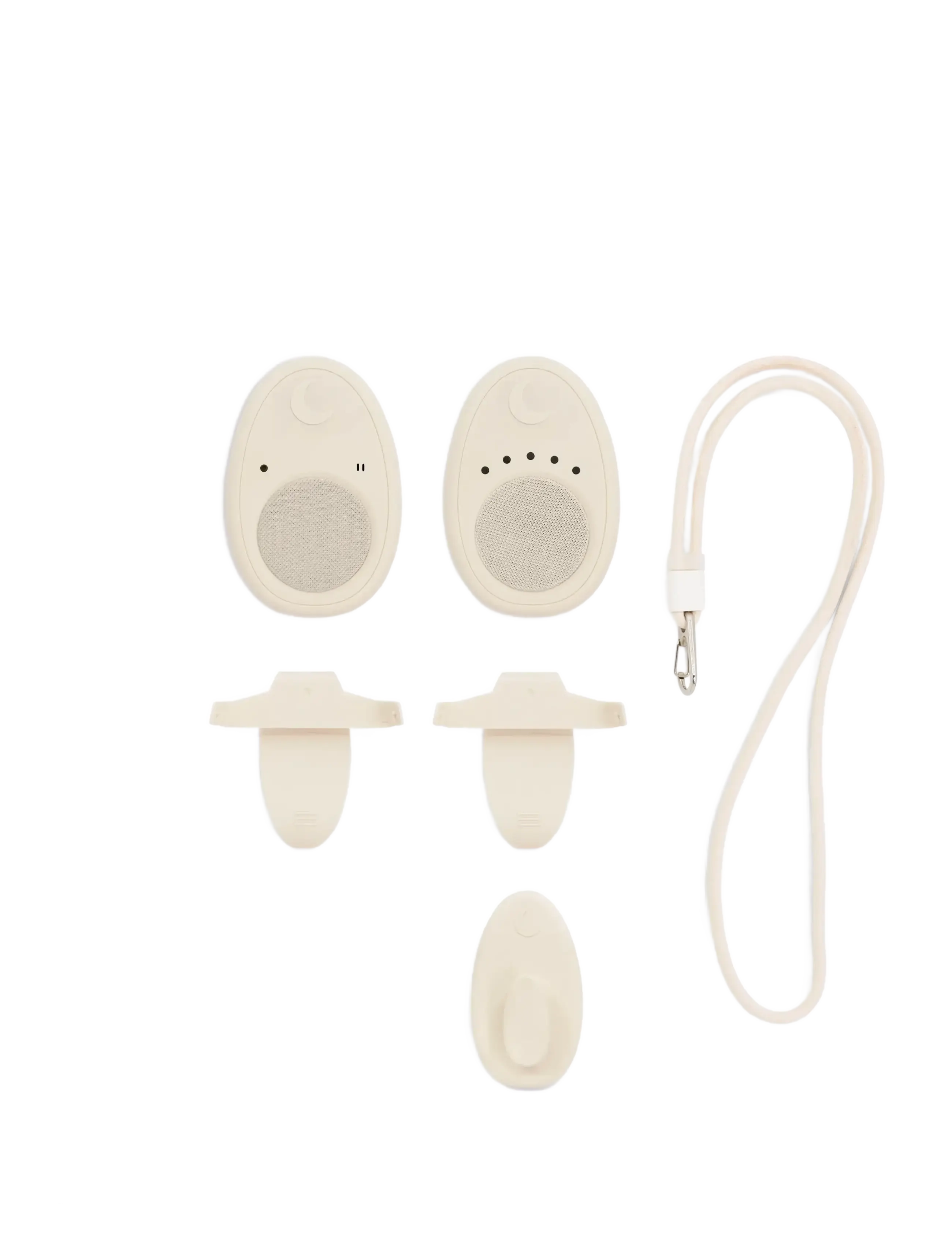 Moonboon - Baby monitor - babyalarmer - cream white - 4