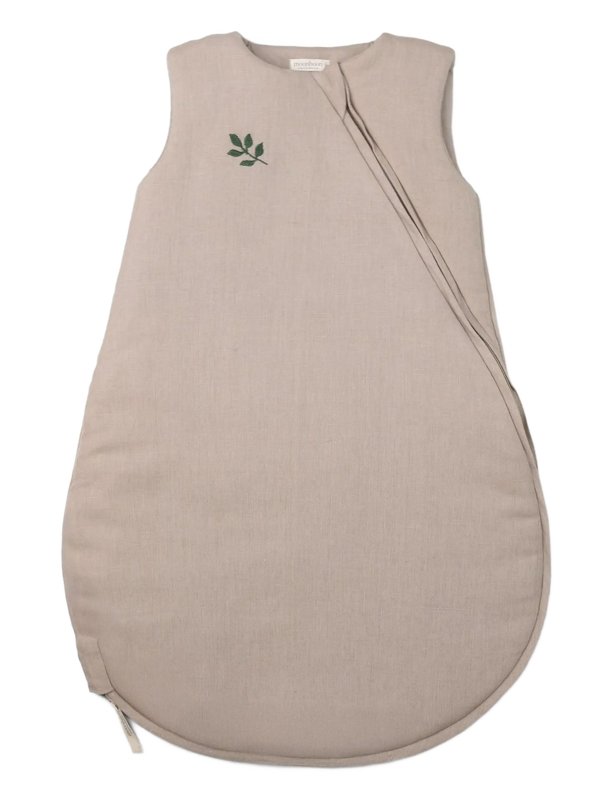 Moonboon Sleepsack Linen, 50/62 cm, Baby Sleep, Beige - Sleeping Bags, Kinder