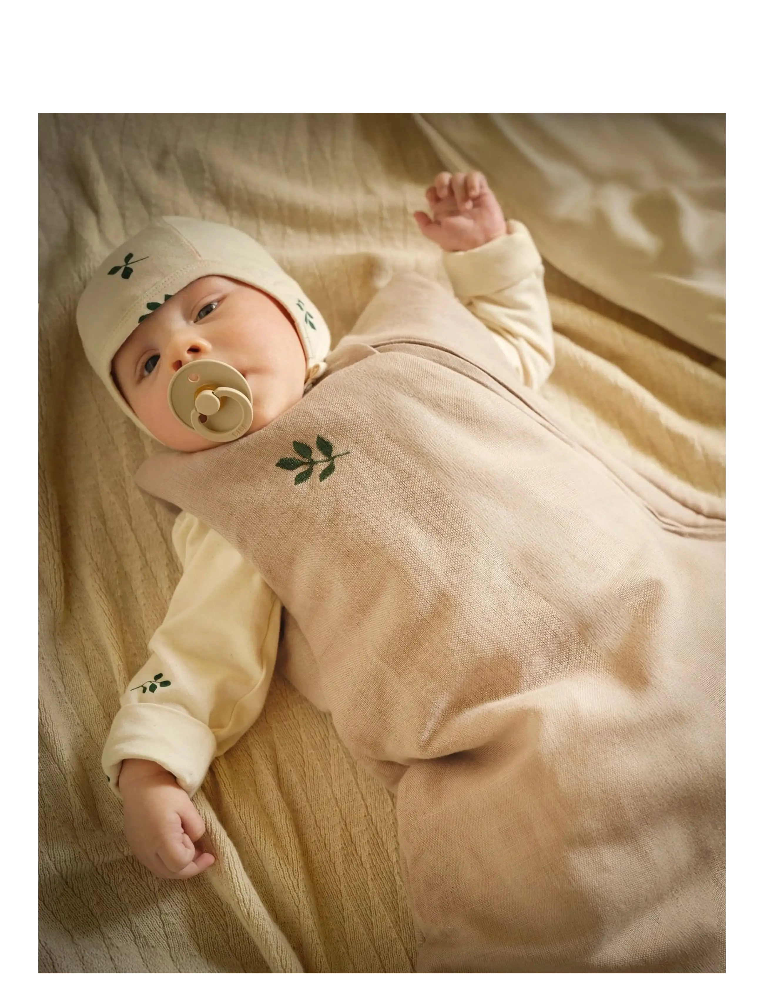Moonboon - Sleepsack - Linen - Śpiworki dziecięce - earth - 1