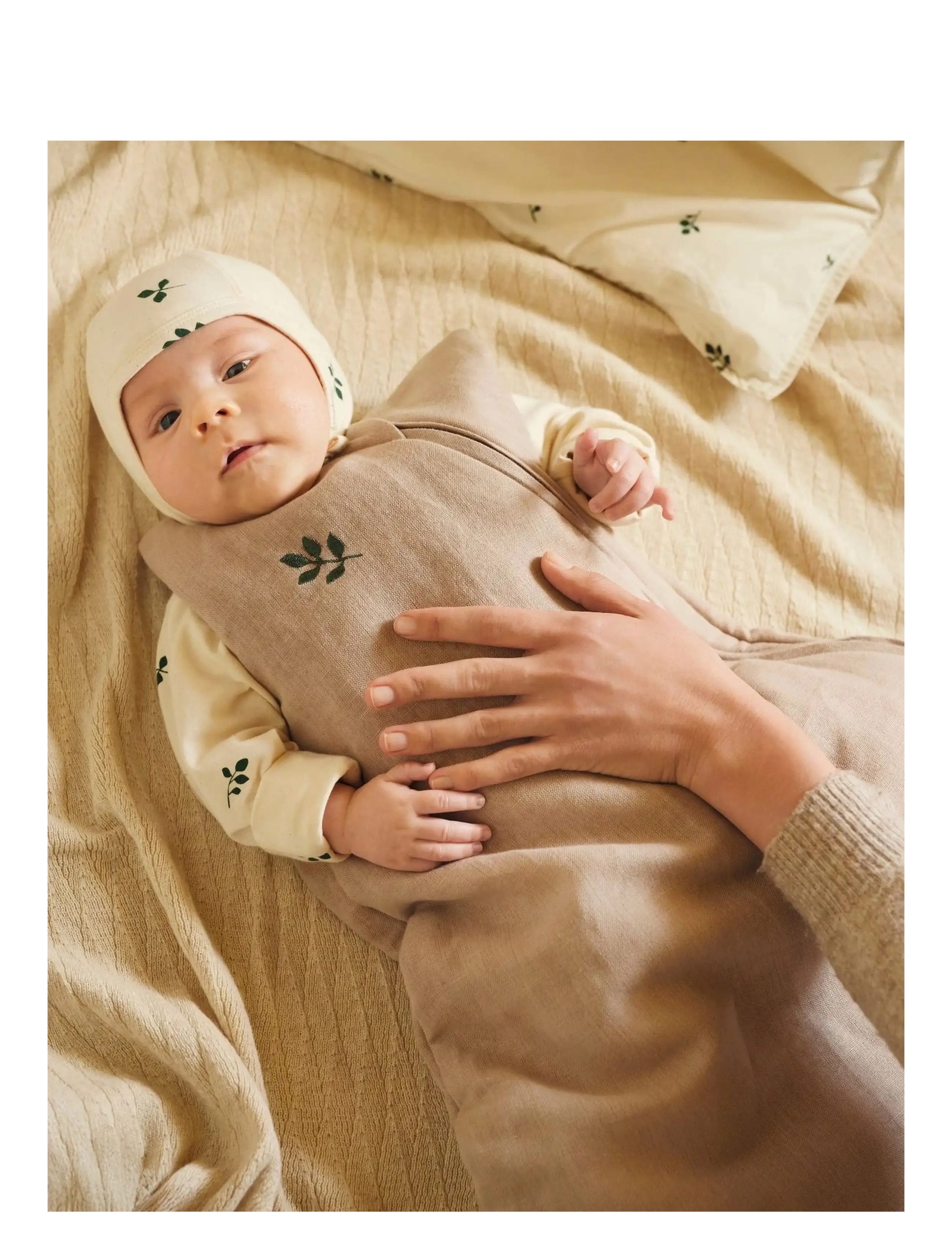 Moonboon - Sleepsack - Linen - Śpiworki dziecięce - earth - 2