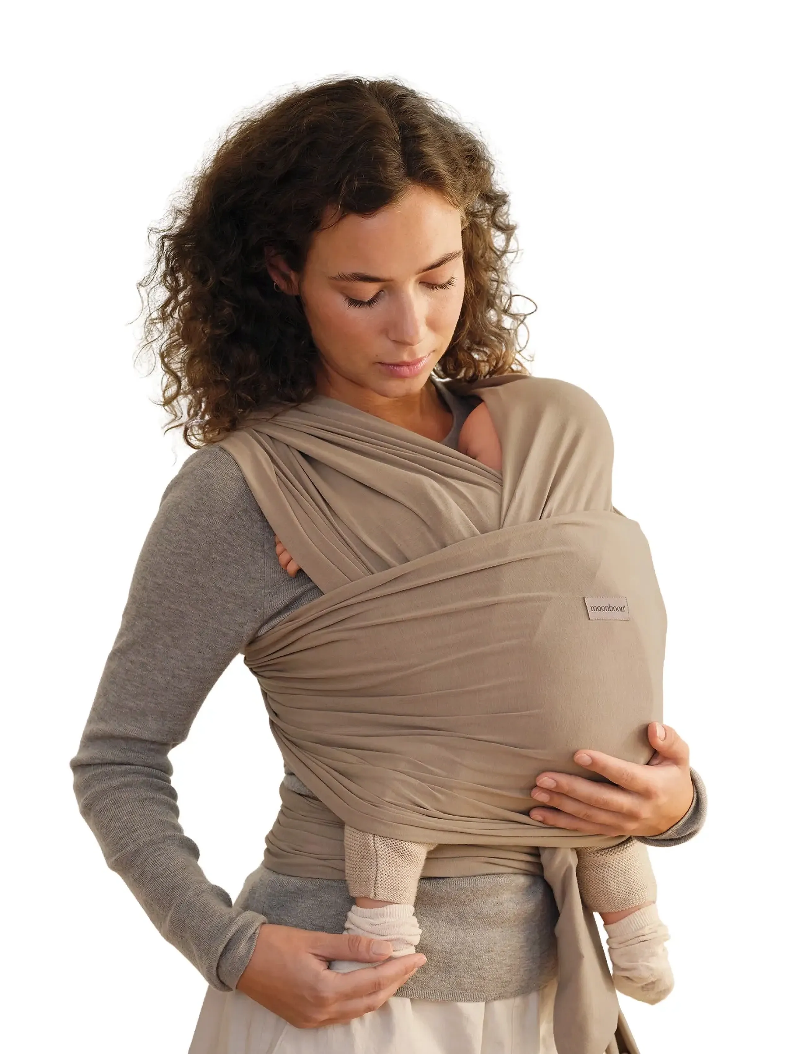 Moonboon Baby Wrap, XS/S, Care & Hygiene, Beige - Wraps, Kinder