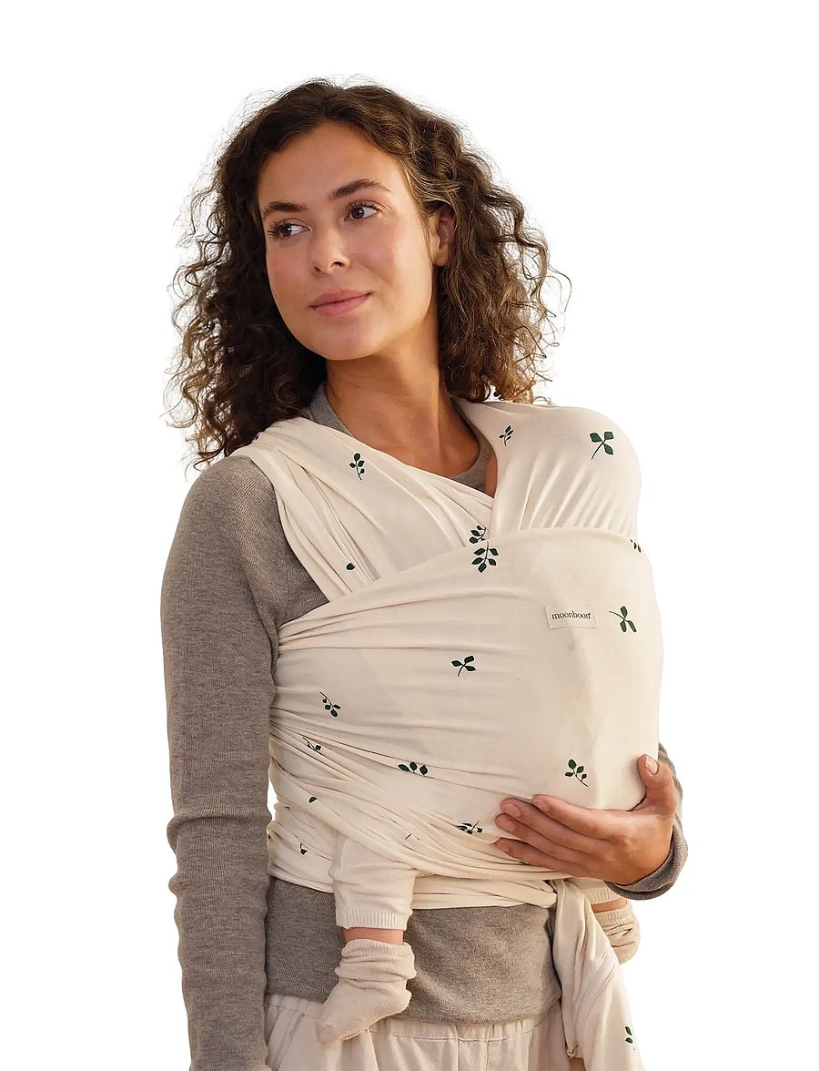 Moonboon - Baby Wrap - tragetücher - leaves - 0