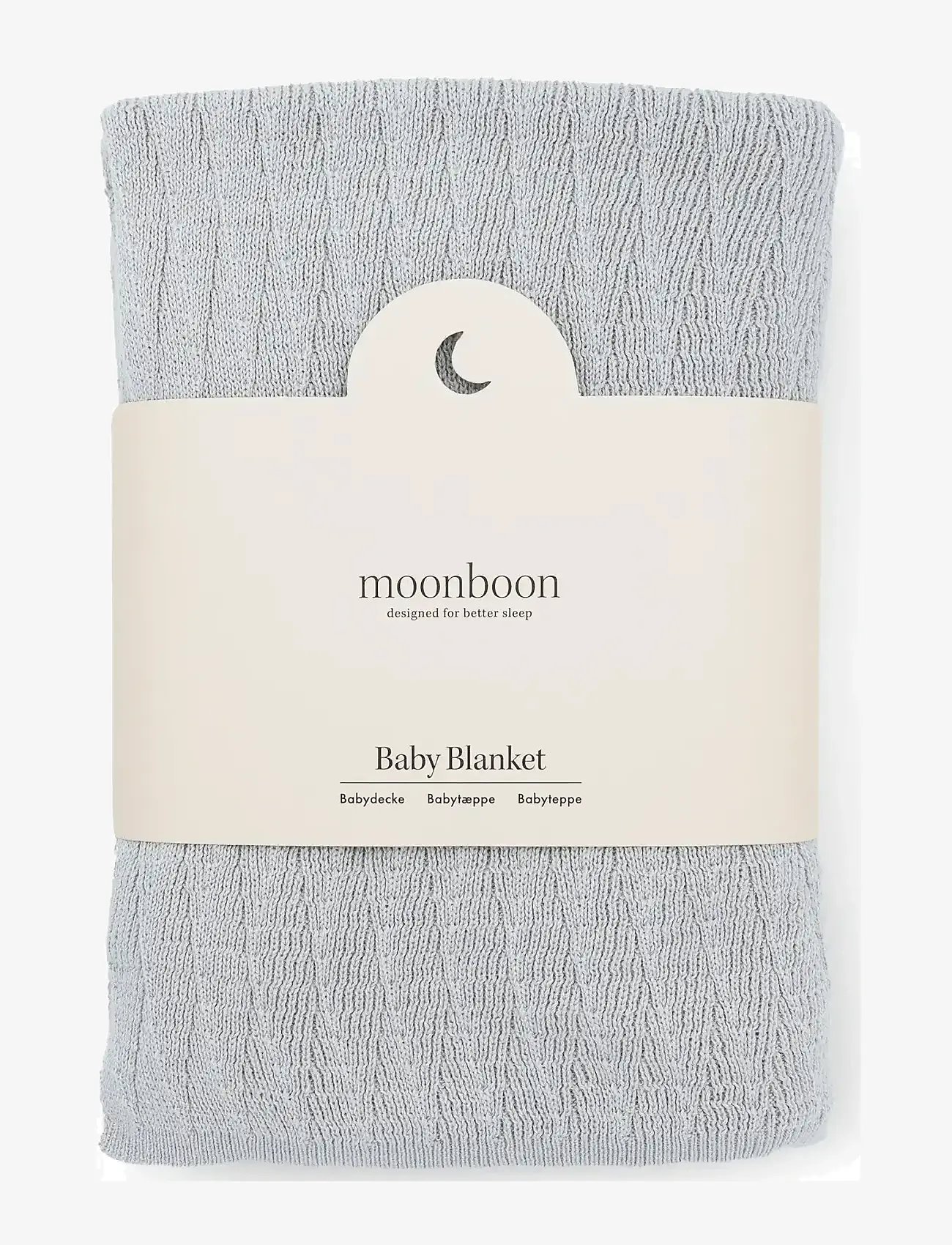 Moonboon - Baby Blanket - babyfiltar - lunar rock - 0