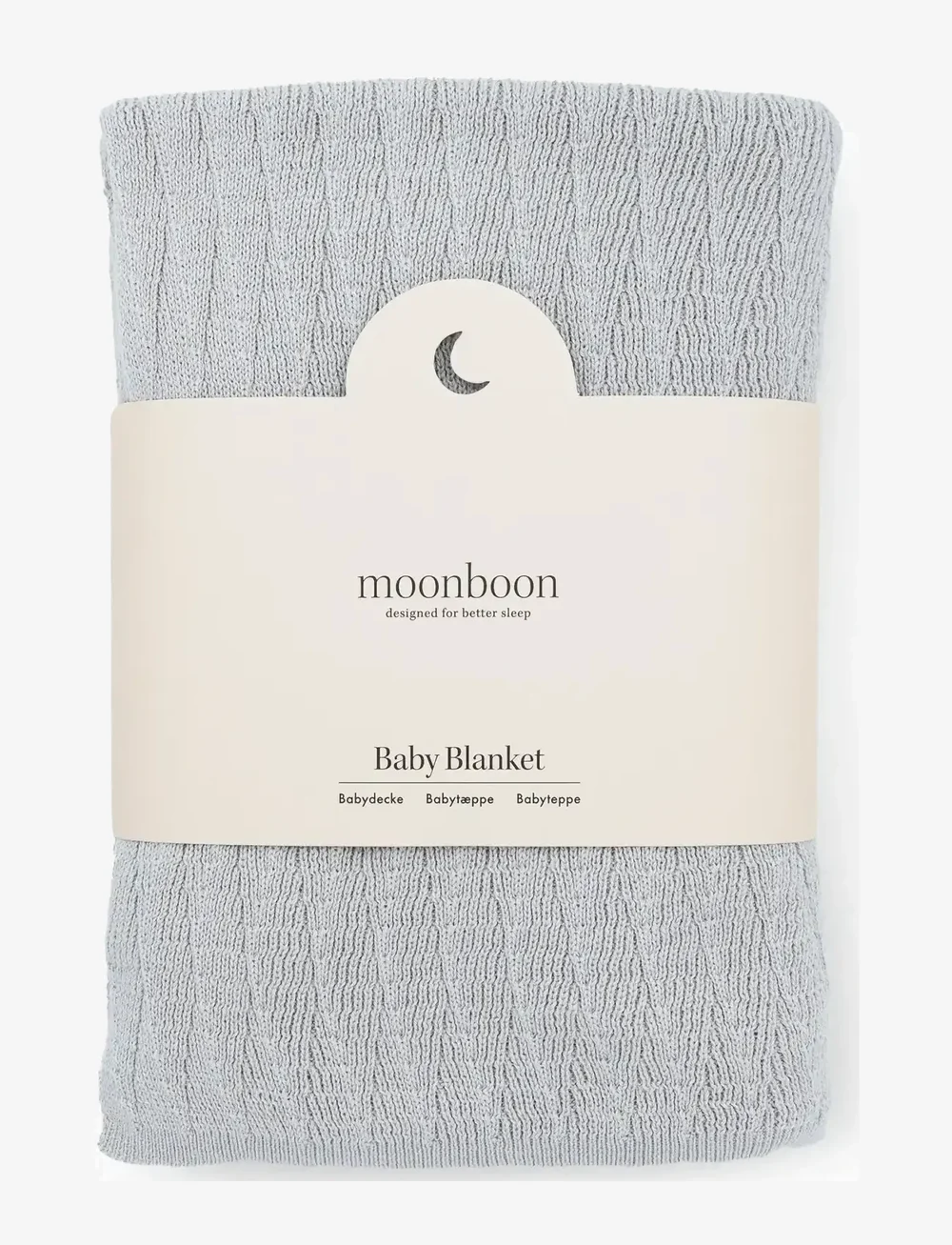 Moonboon - Baby Blanket - babydecken - lunar rock - 0