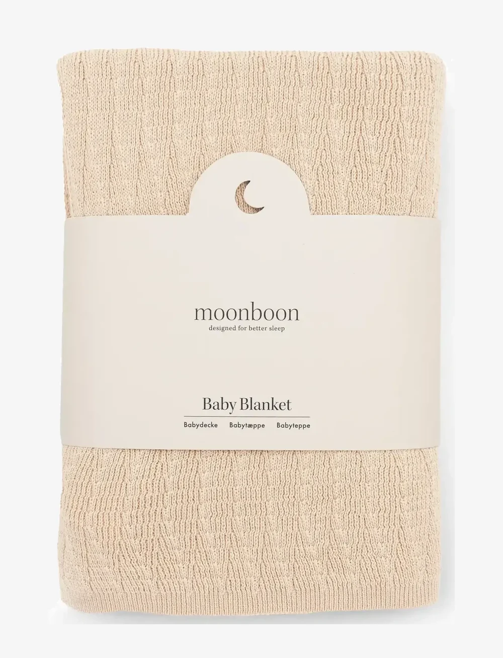Moonboon - Baby Blanket - babydecken - rose cloud - 0