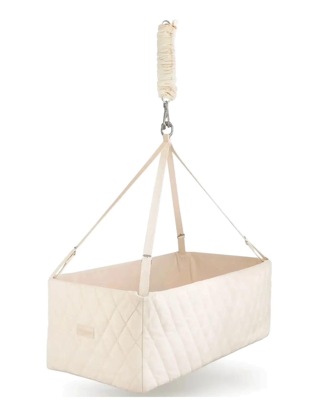 Moonboon Cradle with foam mattress - Uus - NATURE / cream