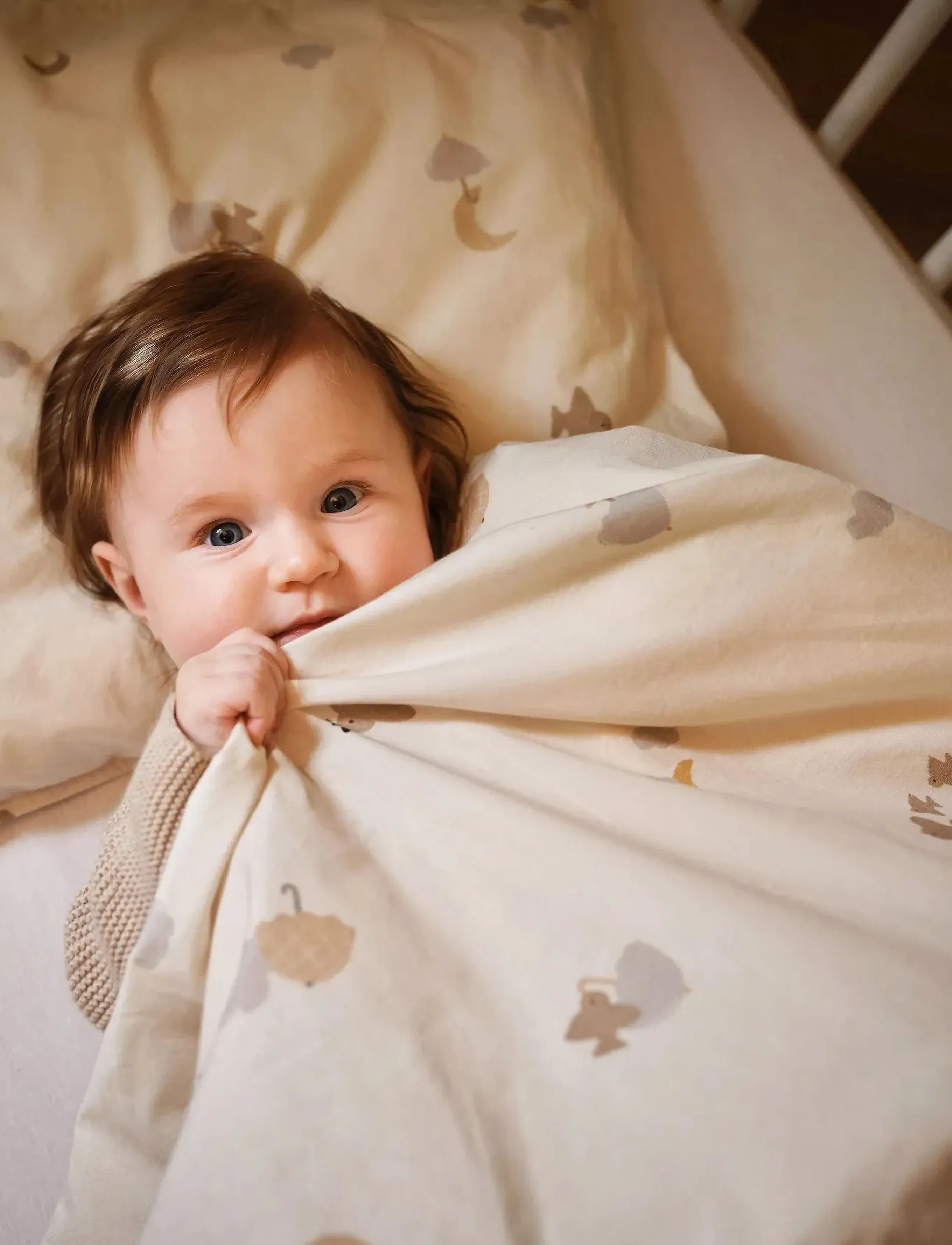 Moonboon Bed Linen Crisp - Moonboon - OVER THE MOON NATURE / beige