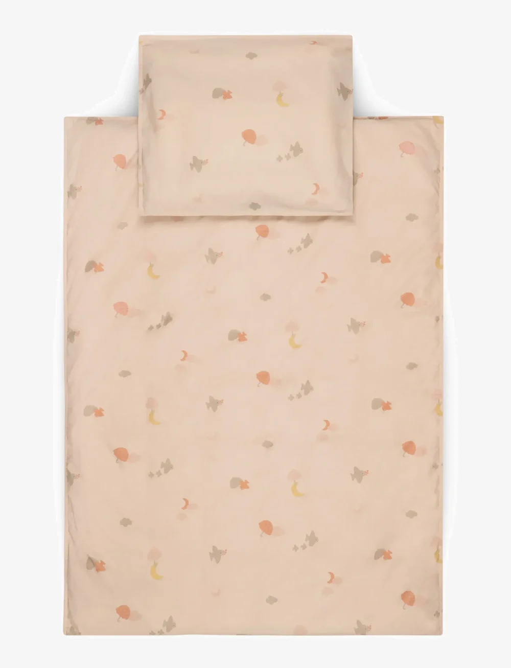 Moonboon - Baby Bed Linen Crisp - lagner - over the moon rose - 1