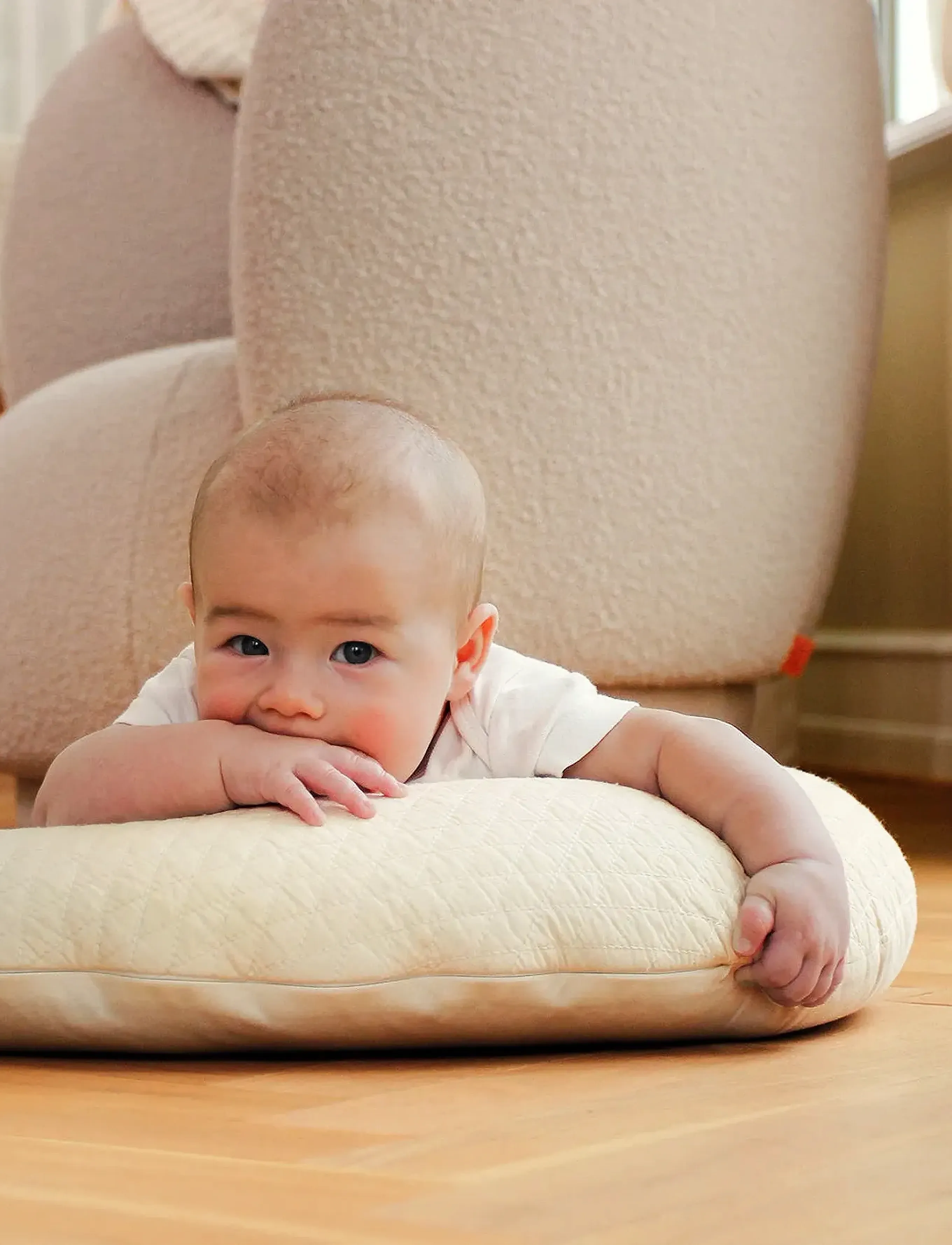 Moonboon Moon Nursing Pillow, 60X55 cm, Breastfeeding Products, Beige - Pillows, Kinder