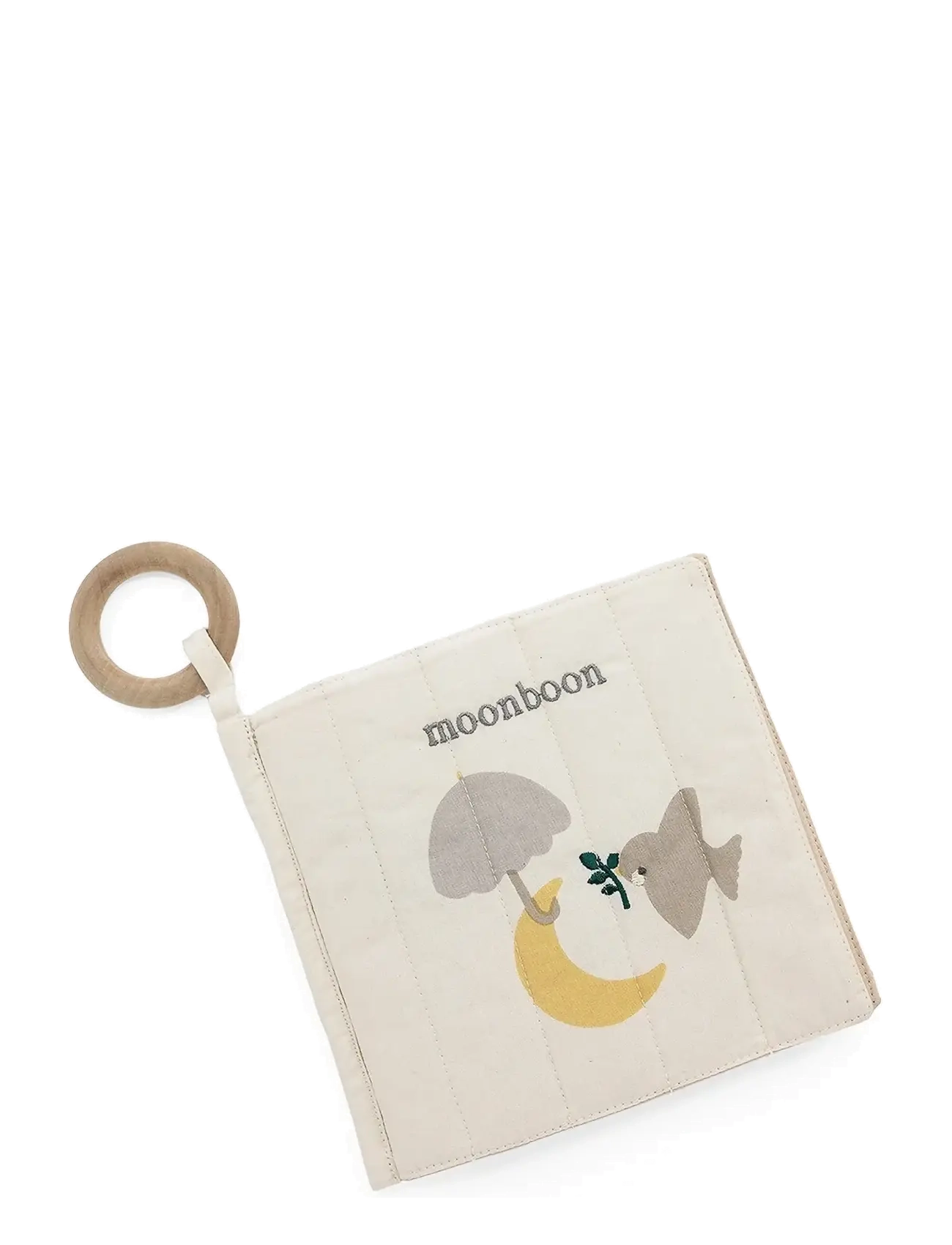 Moonboon Soft Night Book - Kalėdinės dovanos vaikams - NATURE / cream