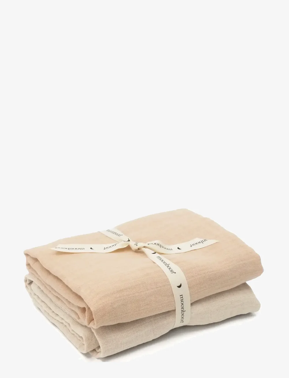 Moonboon - Organic Muslins, 2. pak. - mulldecken - over the moon rose - 1