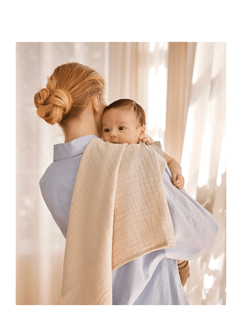 Moonboon - Organic Muslins, 2. pak. - musliinist tekid - rose mix - 2