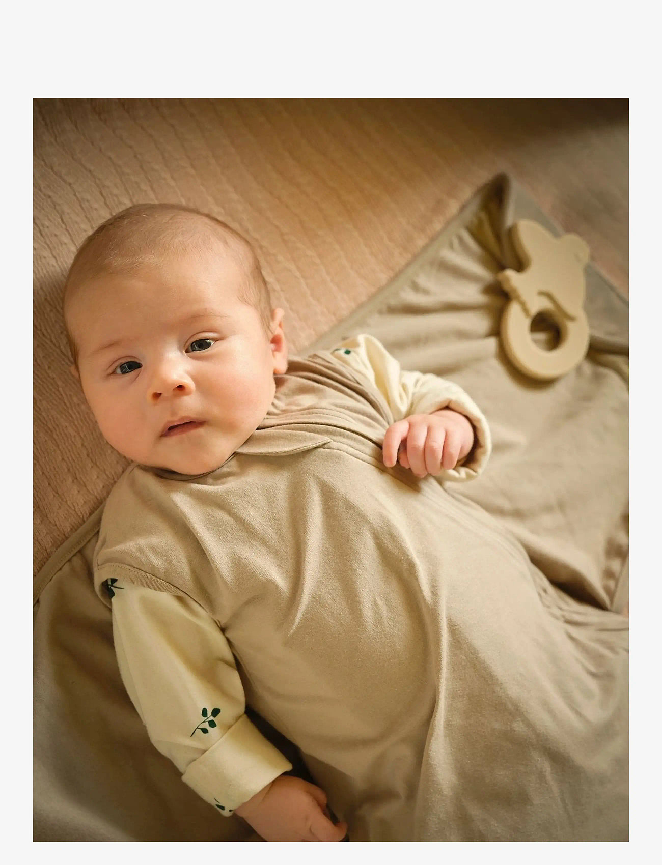 Moonboon - Baby Swaddle, 0-3 m. - nusseklude - earth - 2