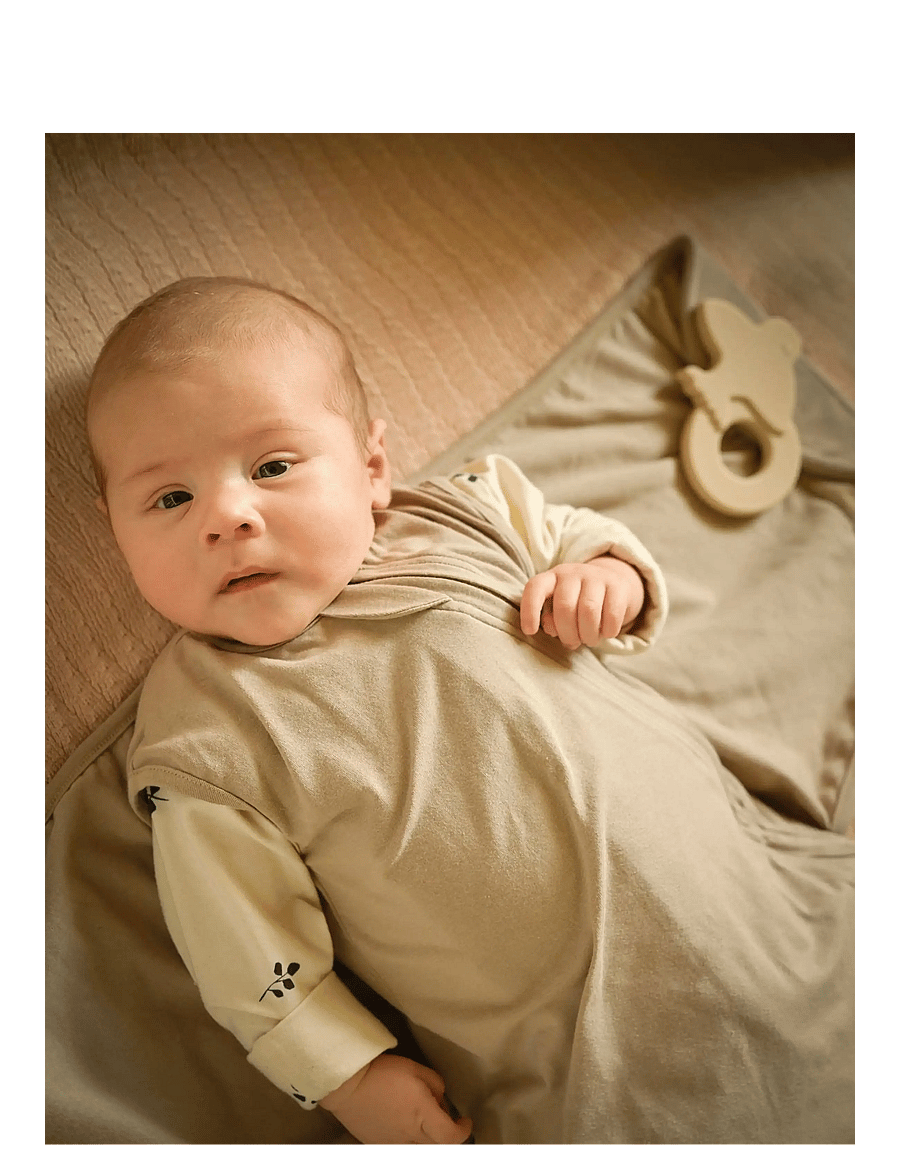 Moonboon - Baby Swaddle, 0-3 m. - schmusetuch - earth - 2