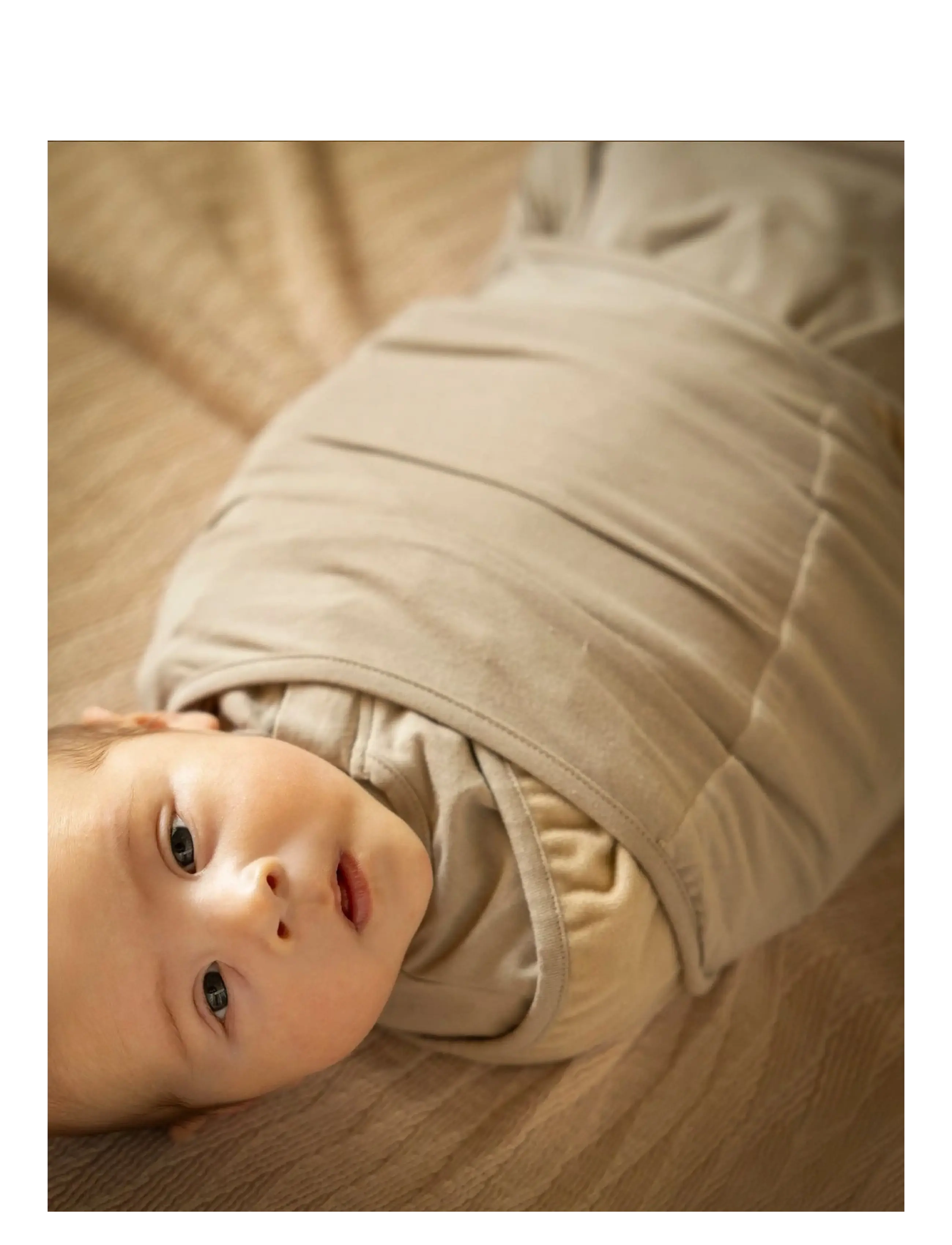 Moonboon - Baby Swaddle, 0-3 m. - schmusetuch - earth - 3