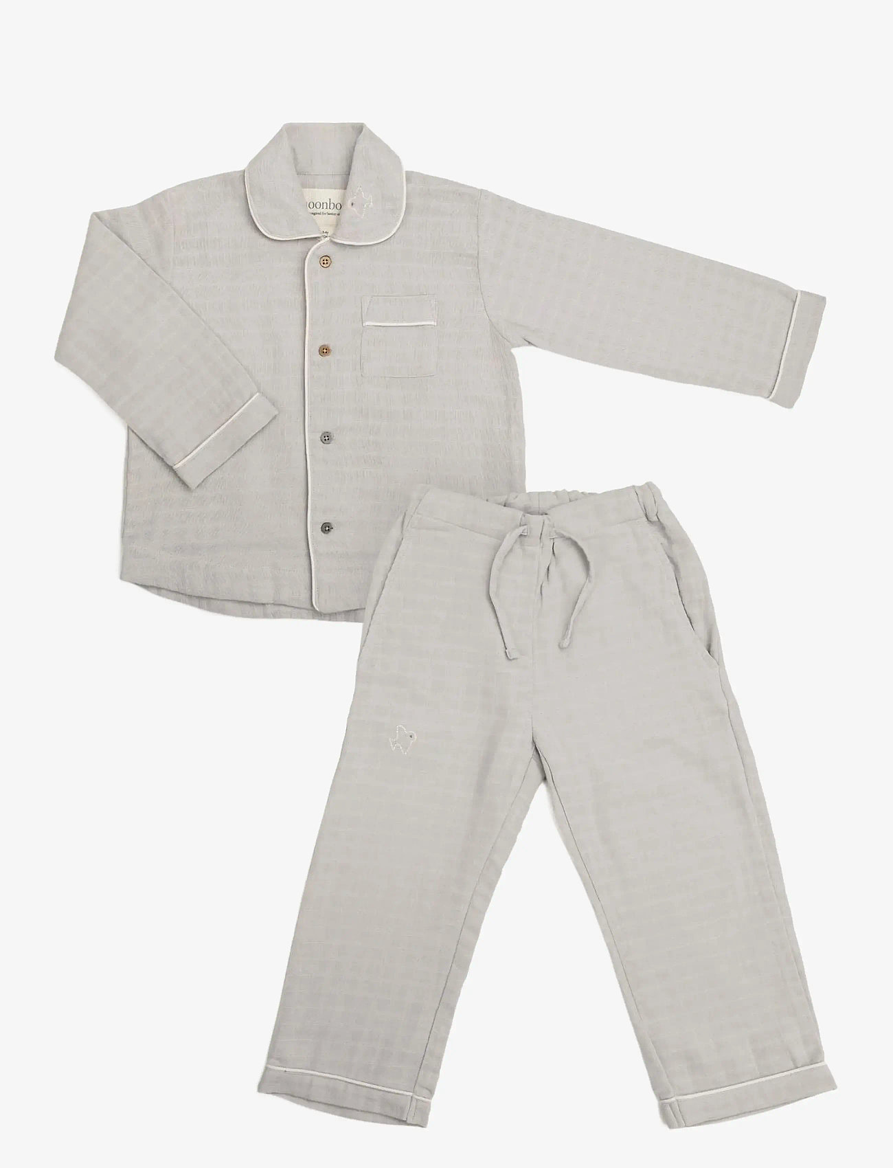 Moonboon - Pyjamas, 2-3 y. - pyjamassæt - lunar rock - 1