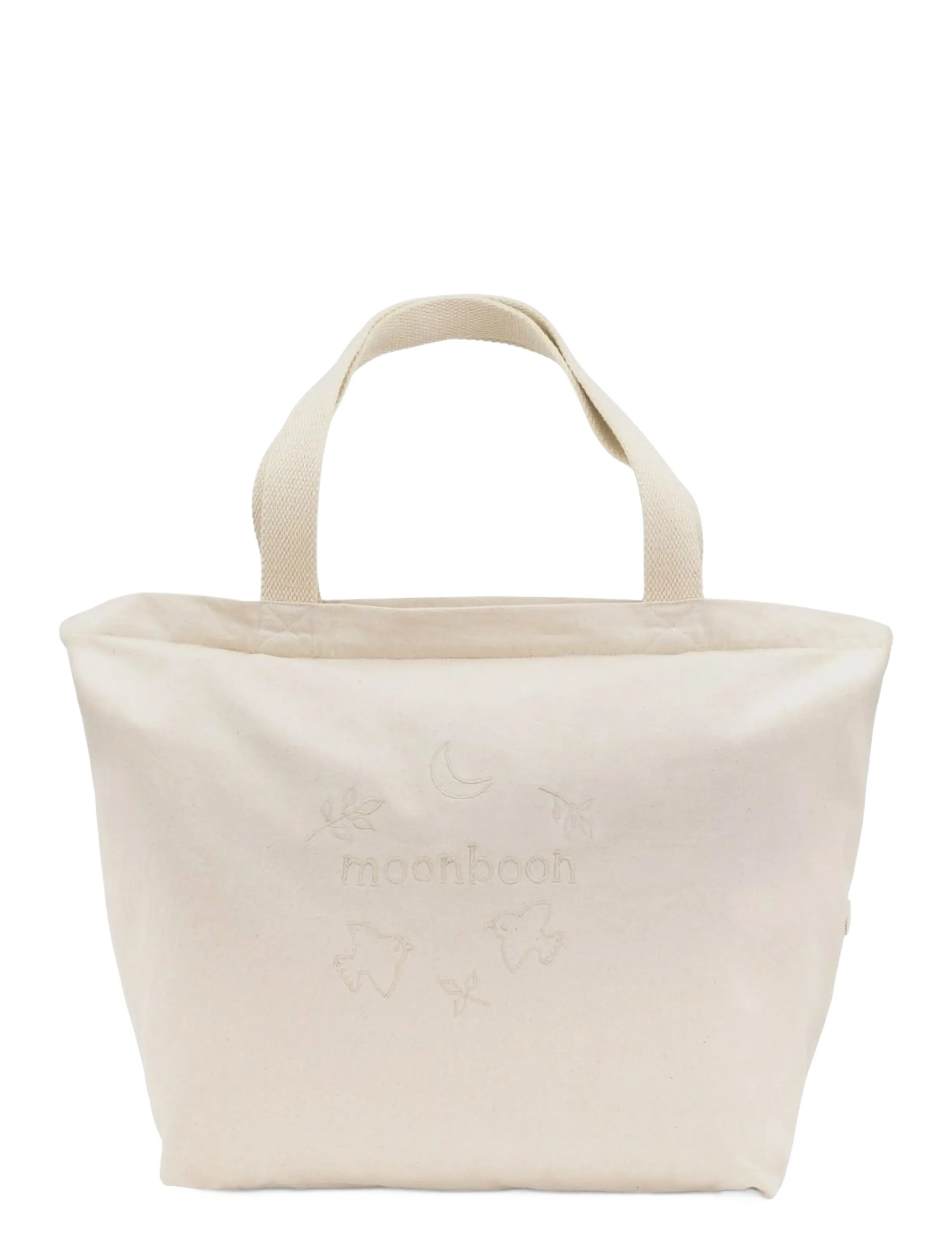 Moonboon Canvas stroller bag - Mähkmekotid - NATURE / cream
