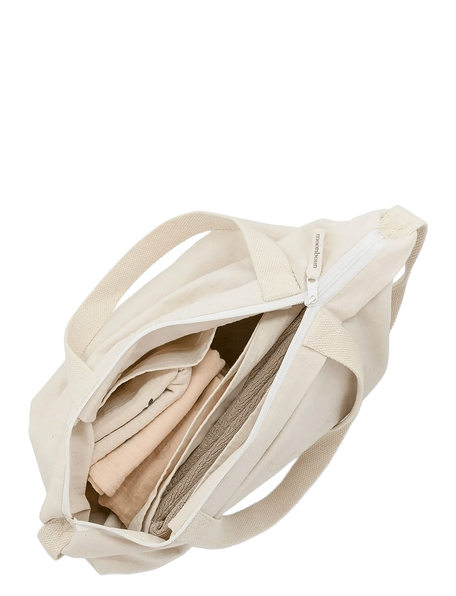 Moonboon - Canvas stroller bag - luiertassen - nature - 1