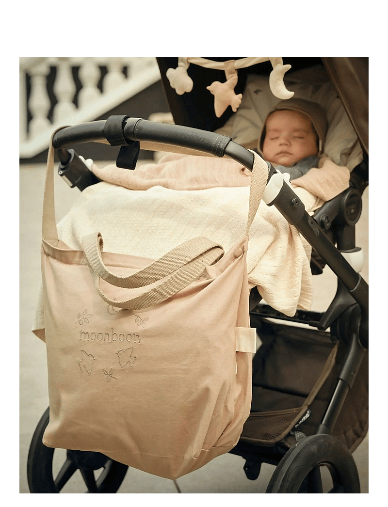 Moonboon - Canvas stroller bag - luiertassen - earth - 2