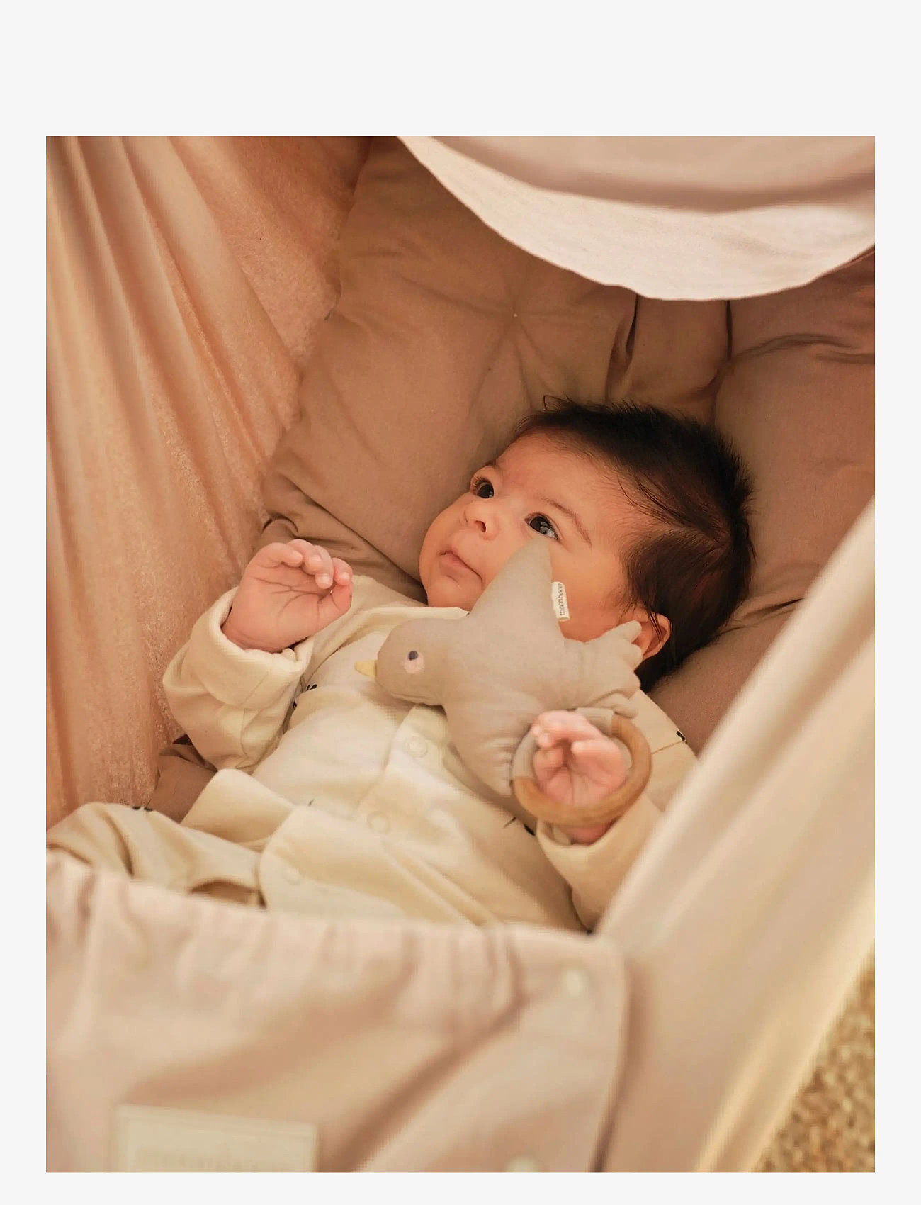 Moonboon - Soft rattle - rattles - earth - 1