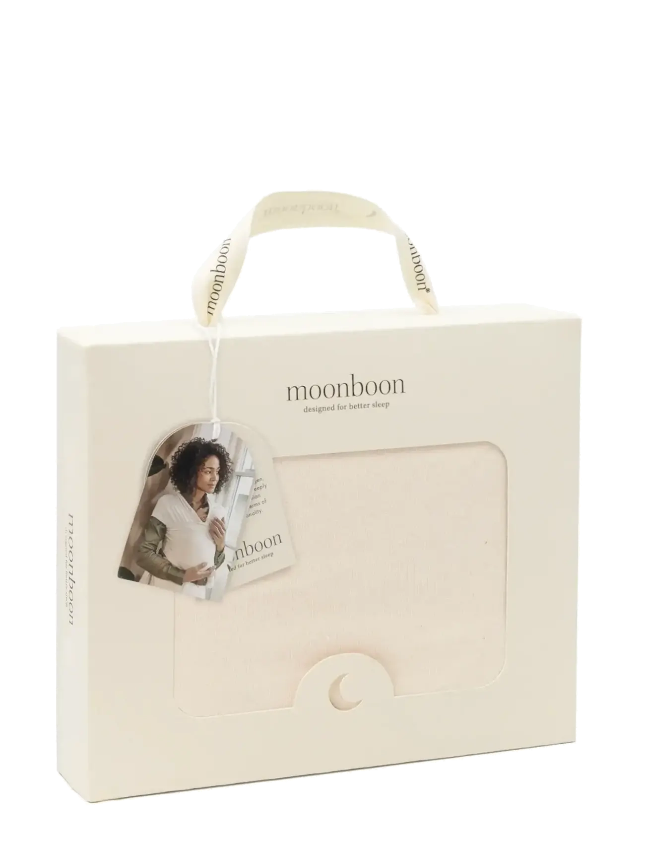 Moonboon Baby Wrap - Kūdikių nešioklės - NATURE / cream