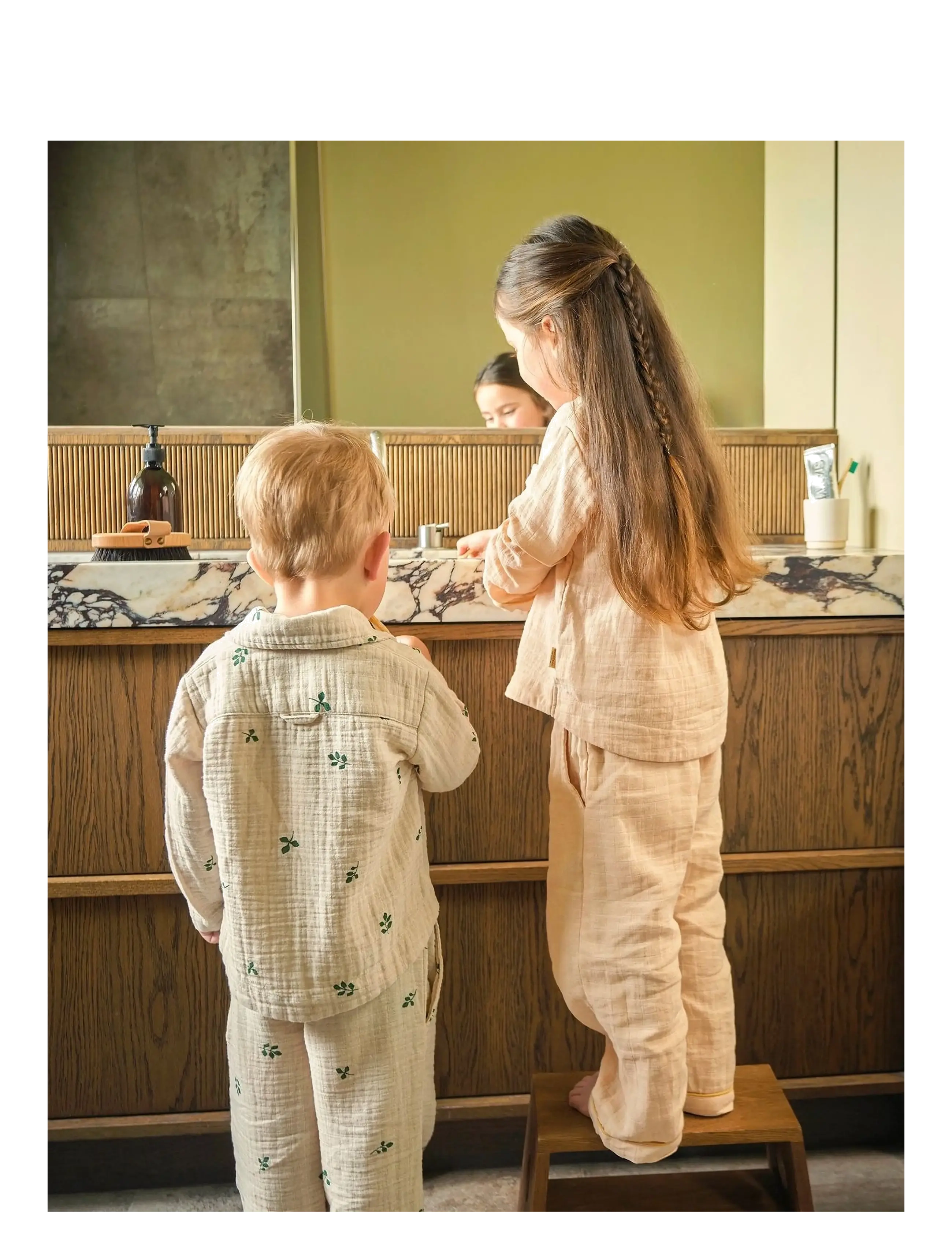 Moonboon - Pyjamas, 3-4 y. - pyjamasset - leaf - 2