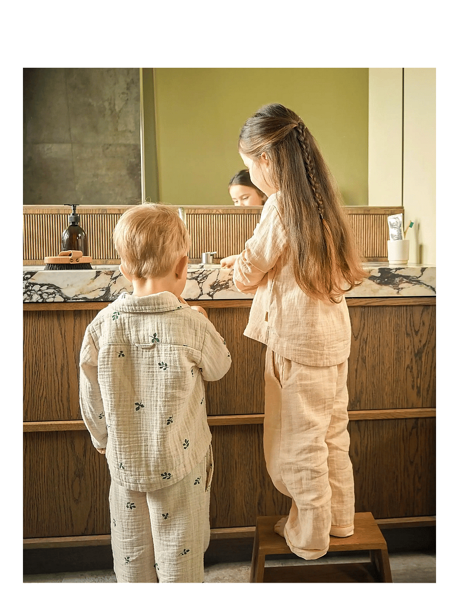 Moonboon - Pyjamas, 3-4 y. - pyjamasset - leaf - 2