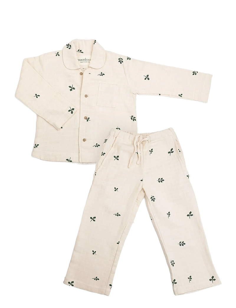 Moonboon - Pyjamas, 4-5 y. - pyjamasset - leaf - 0