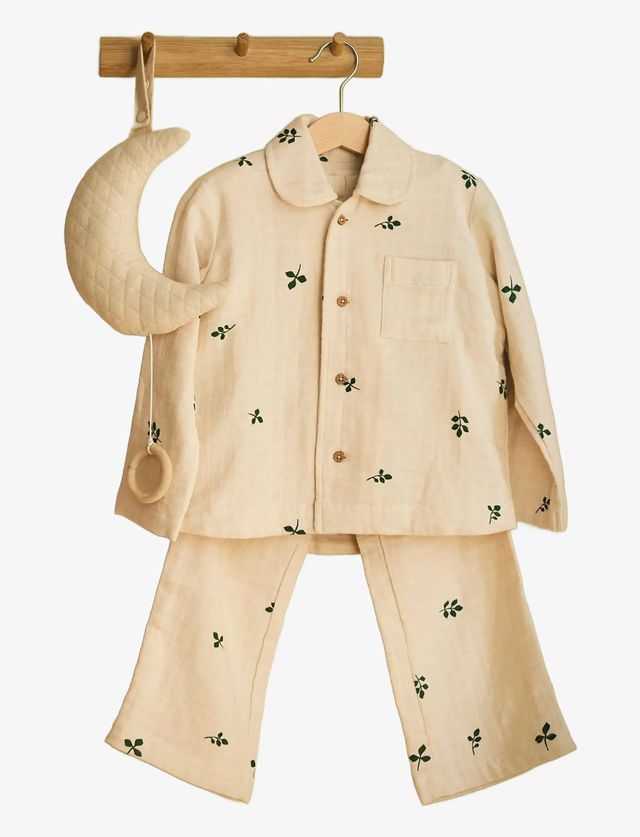 Moonboon - Pyjamas, 4-5 y. - pyjamasset - leaf - 1