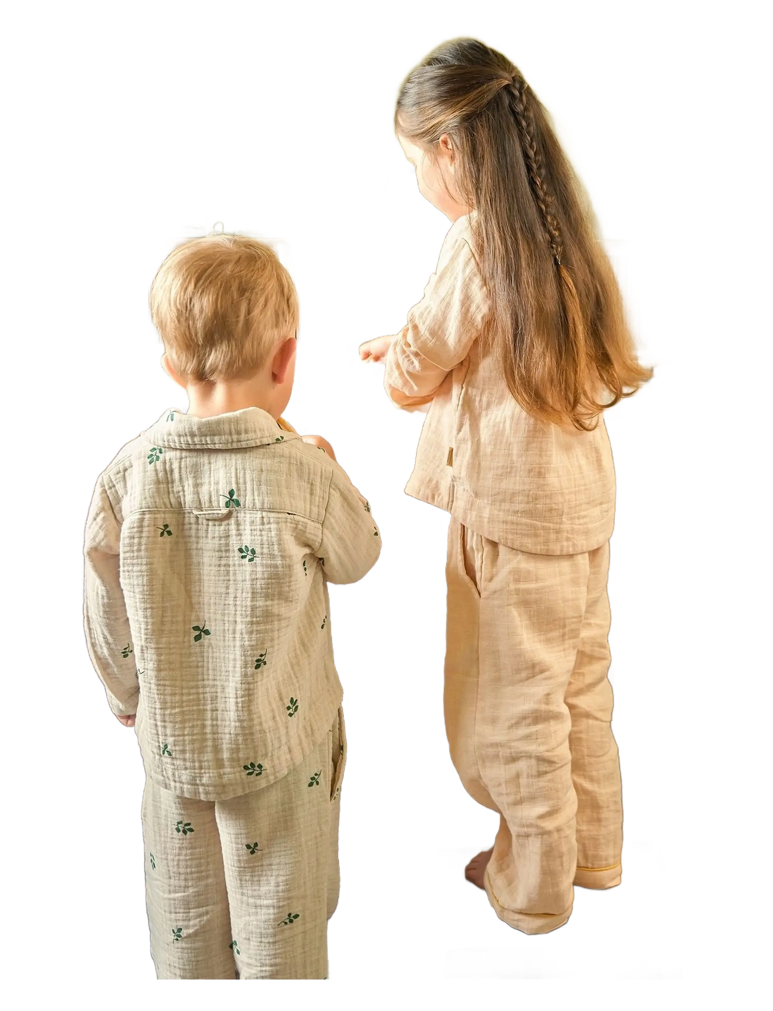 Moonboon - Pyjamas, 4-5 y. - pyjamassæt - leaf - 2