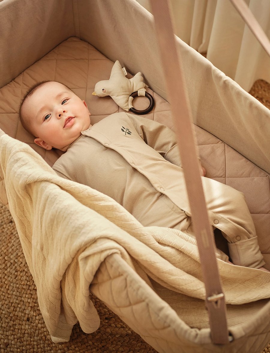 Moonboon - Sleep suit & bonnet giftbox - sett med langermede t-skjorter - earth - 2