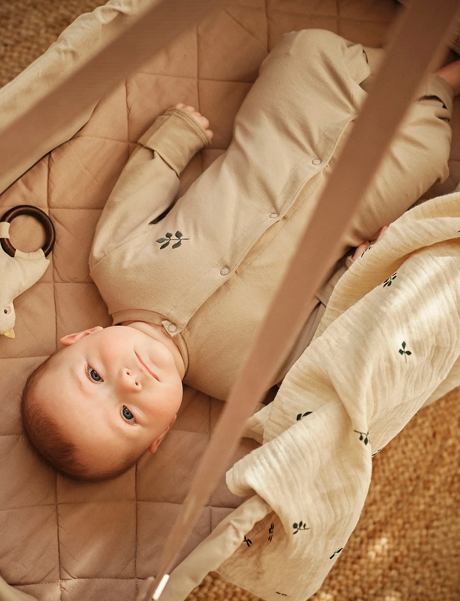 Moonboon - Sleep suit & bonnet giftbox - sett med langermede t-skjorter - earth - 3