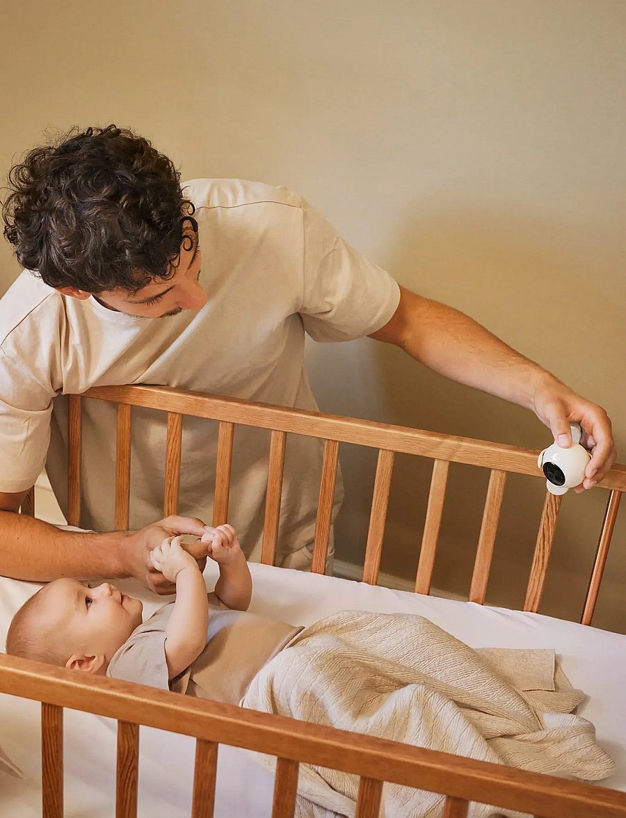 Moonboon - Intelligent Baby Monitor - babyphone - cream white - 2