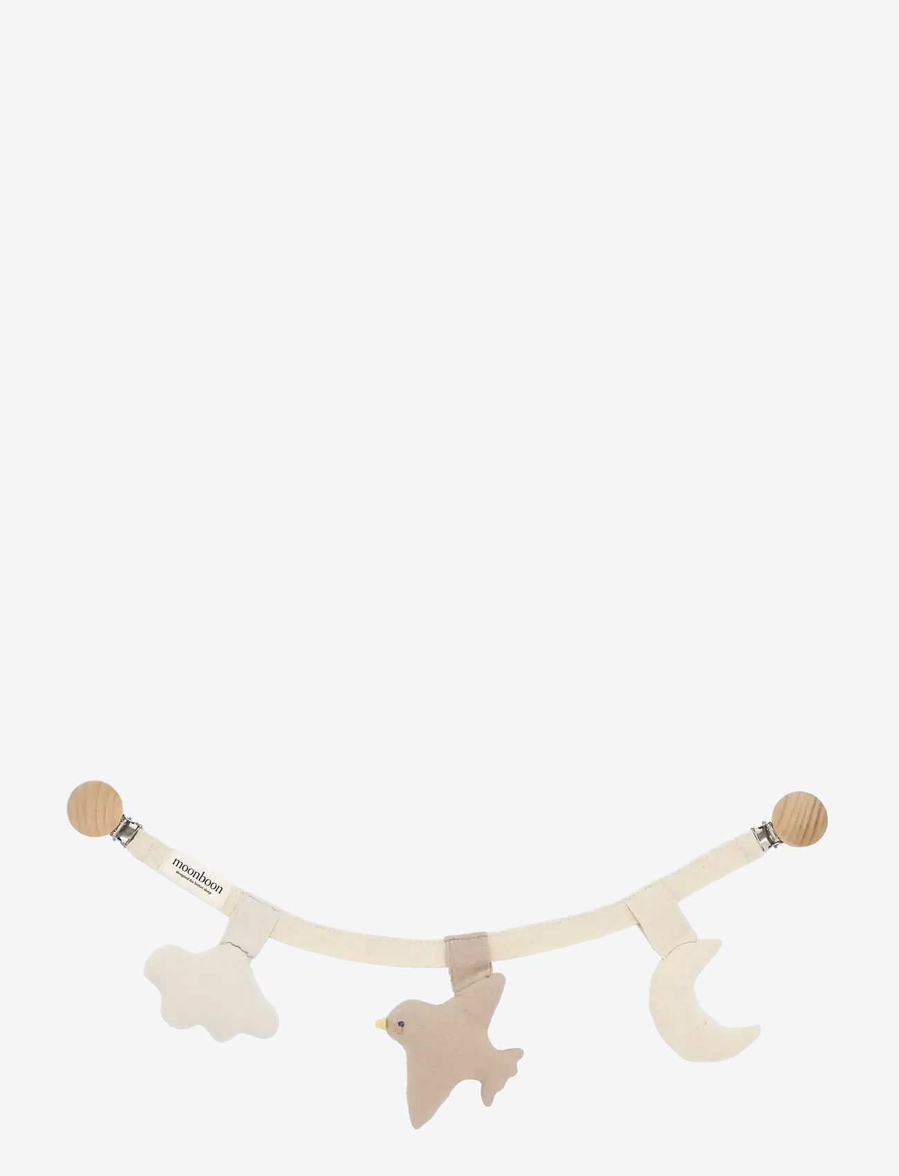Moonboon Stroller Toy - Cream - ONE SIZE