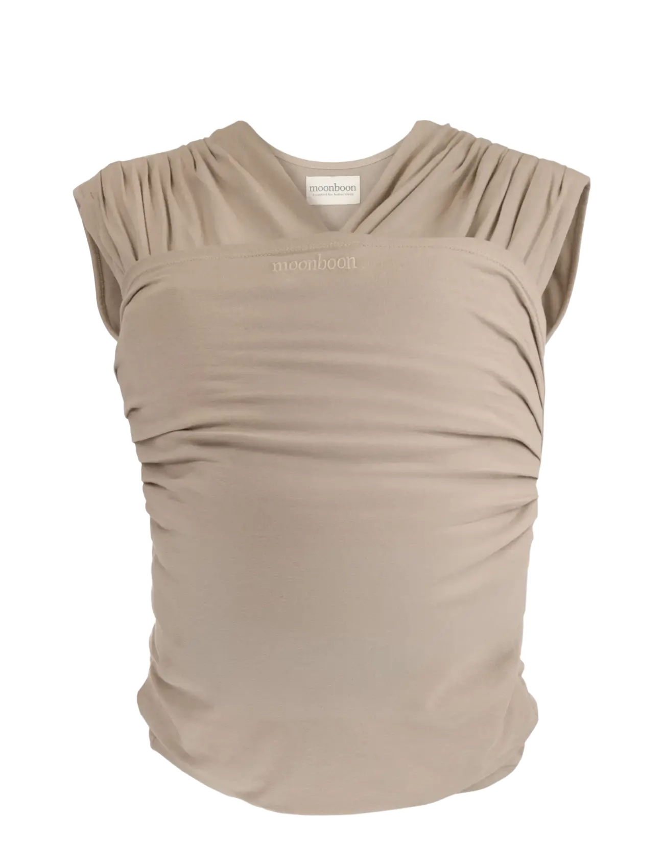 Moonboon Baby Wrap T-shirt - Wózki i podróżowanie - EARTH / beige