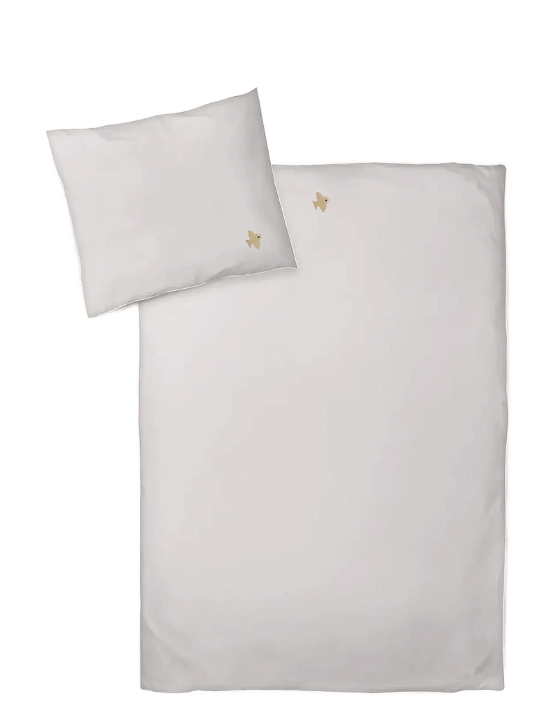 Moonboon - Baby Bed Linen Embroidery - påslakanset - lunar rock with bird - 0