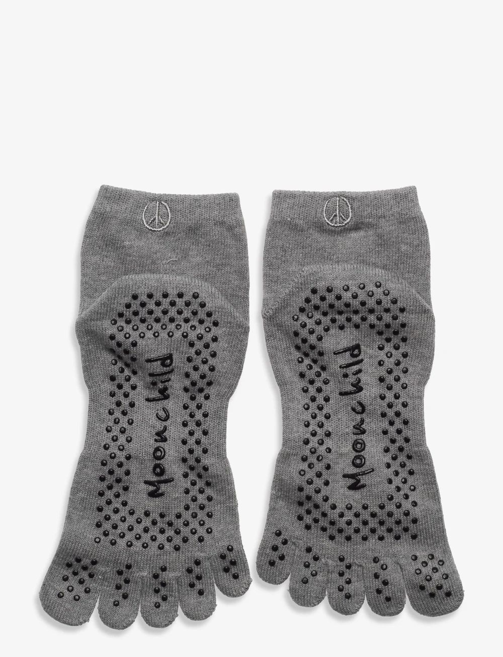 Moonchild Yoga Wear - Moonchild Grip Socks - High rise - yogasokker - heather grey - 1