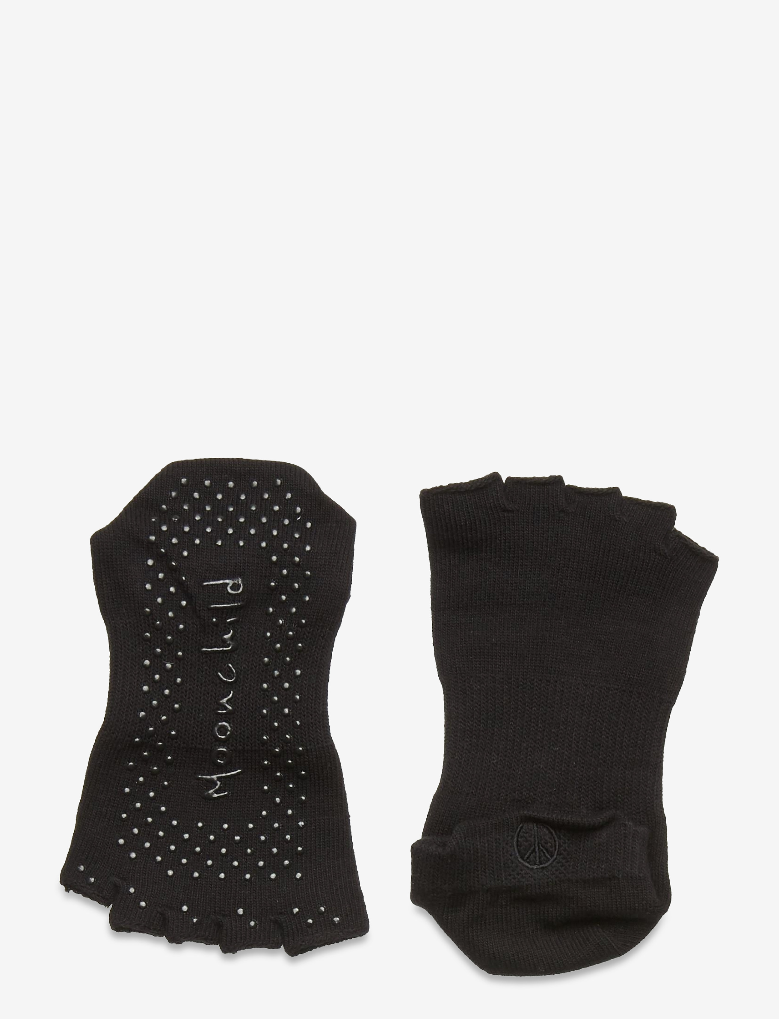 Moonchild Yoga Wear - Moonchild Grip Socks - Low Rise - O - onyx black - 1