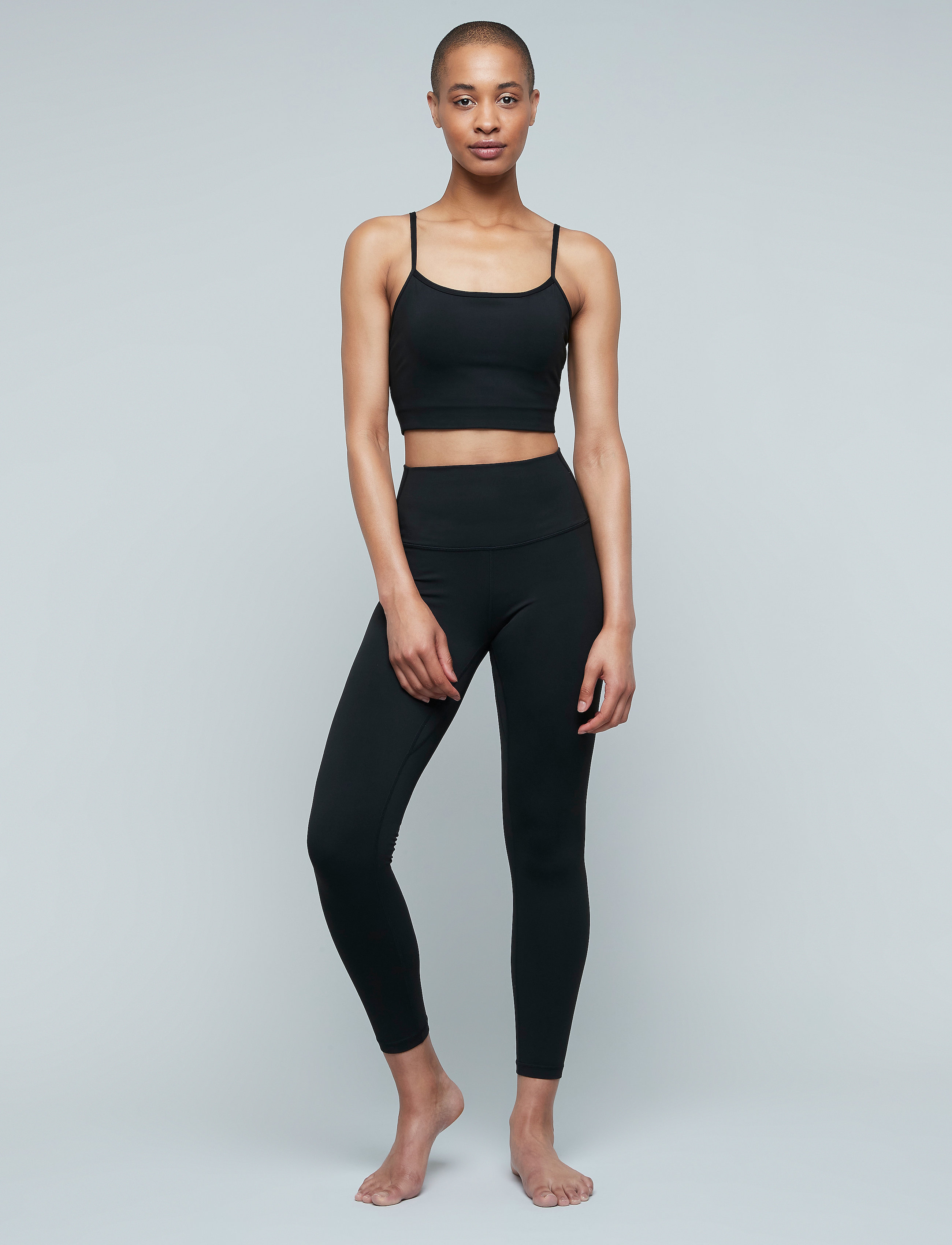 Moonchild Yoga Wear Lunar Luxe Legging 26", XS, Sport, Schwarz - Running-training Tights, Frauen