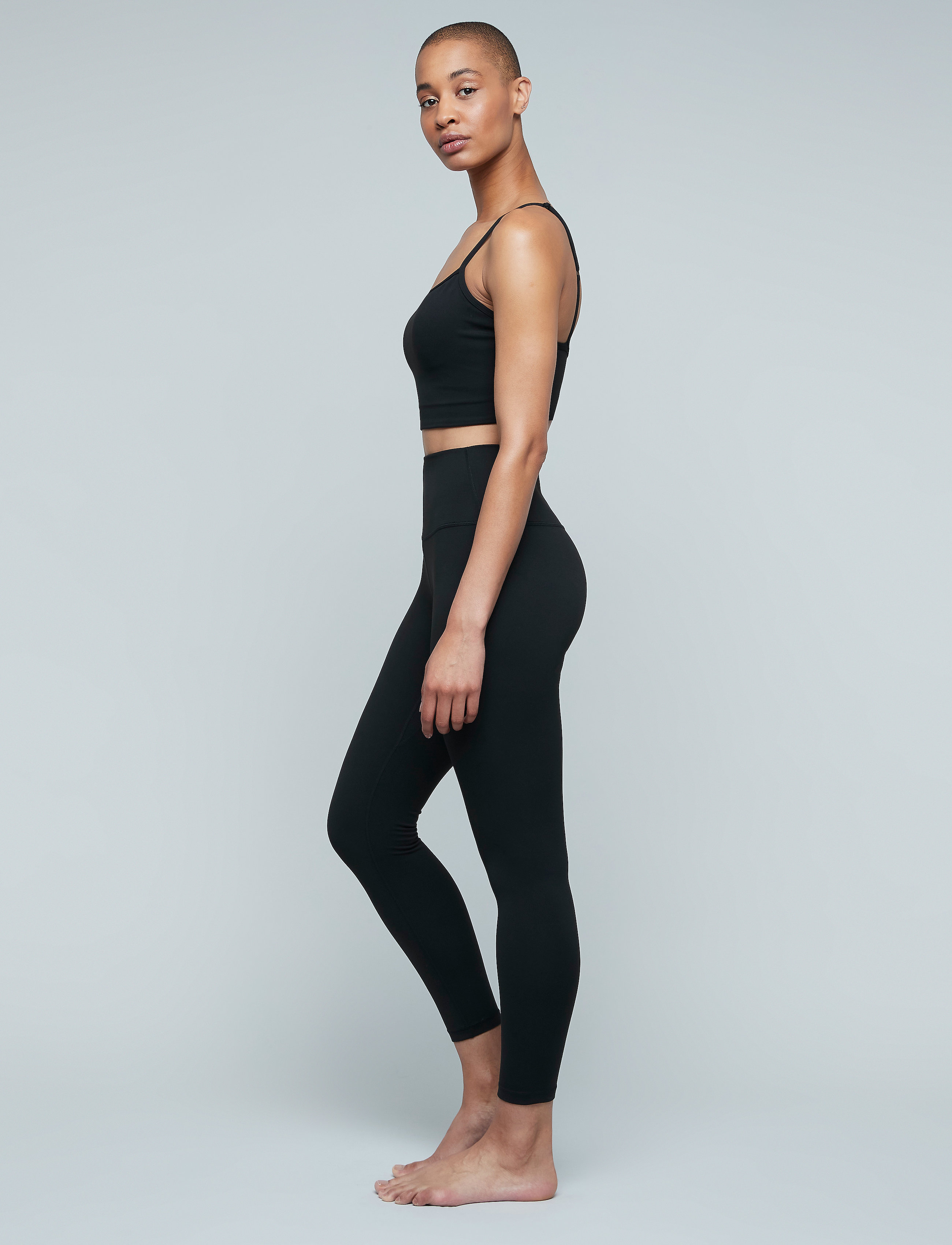 Moonchild Yoga Wear - Lunar Luxe Legging 26" - fuld længde - black iris - 3