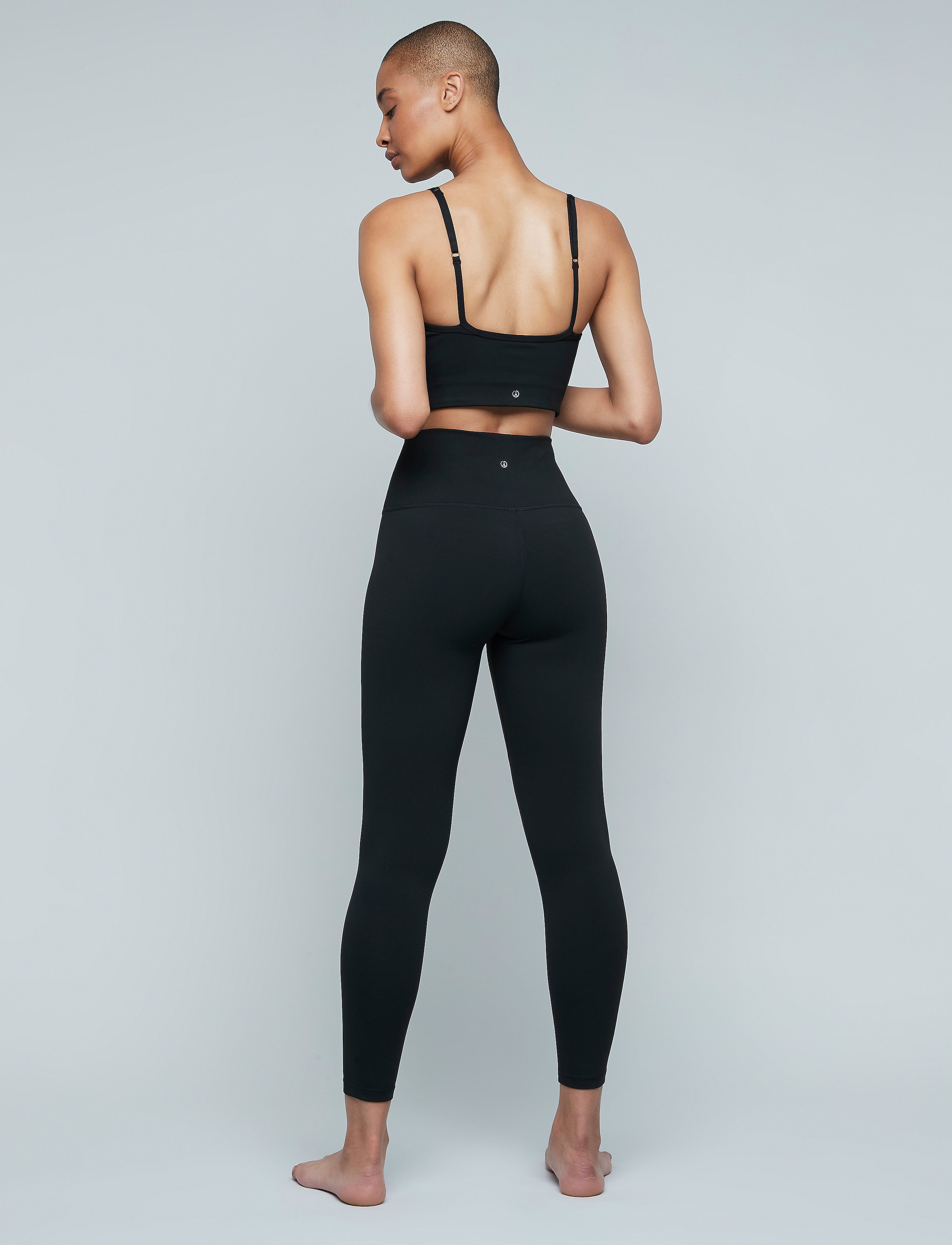 Moonchild Yoga Wear - Lunar Luxe Legging 26" - fuld længde - black iris - 4