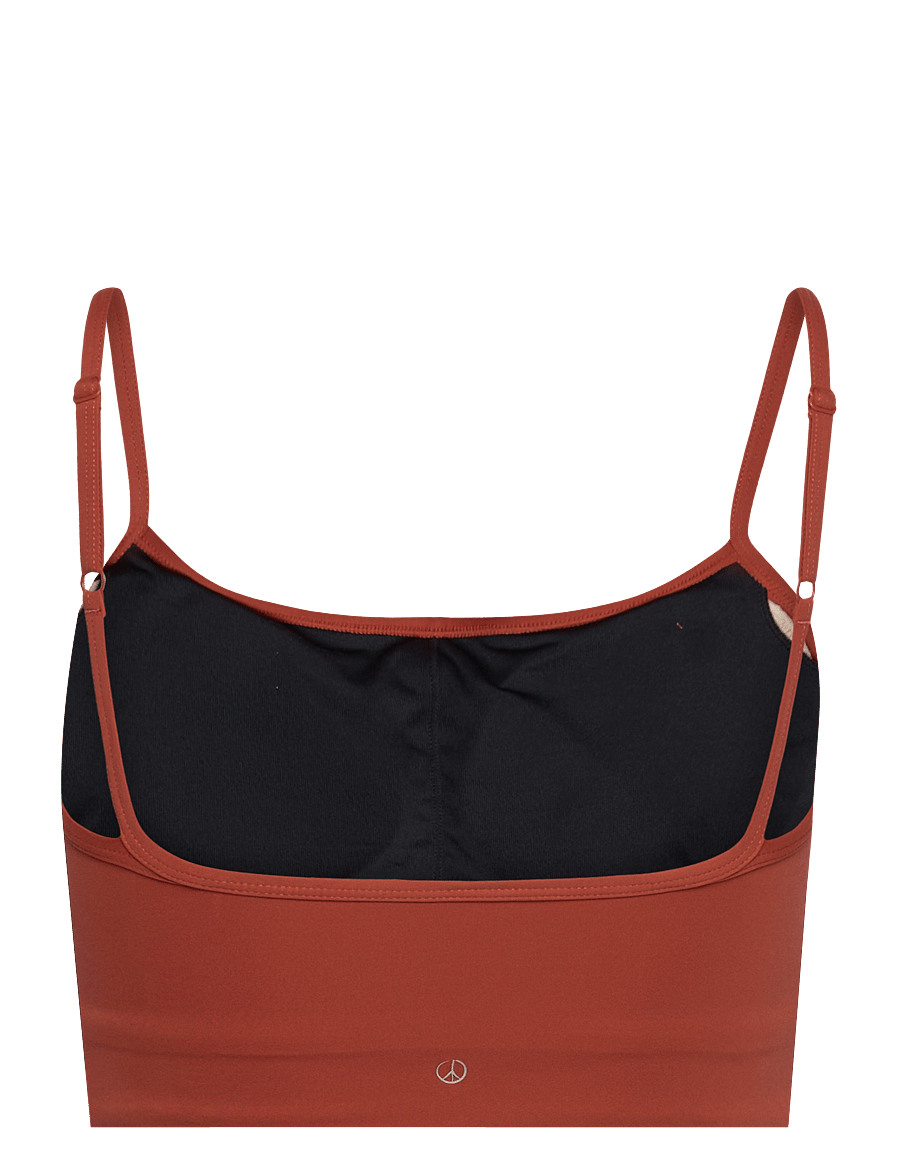 Moonchild Yoga Wear - Lunar Luxe Bra Top - medium støtte - burnt sienna - 1
