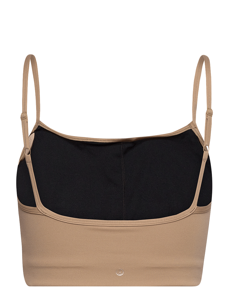Moonchild Yoga Wear - Lunar Luxe Bra Top - medium støtte - silver moon - 2