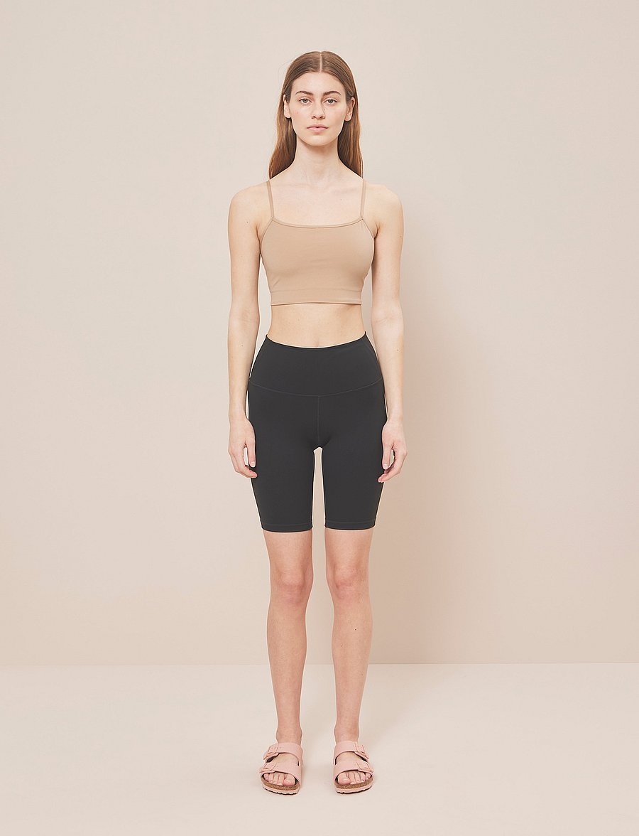 Moonchild Yoga Wear - Lunar Luxe Bra Top - medium støtte - silver moon - 0