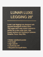 Moonchild Yoga Wear - Lunar Luxe Legging 28" - lauf-& trainingstights - black iris - 5